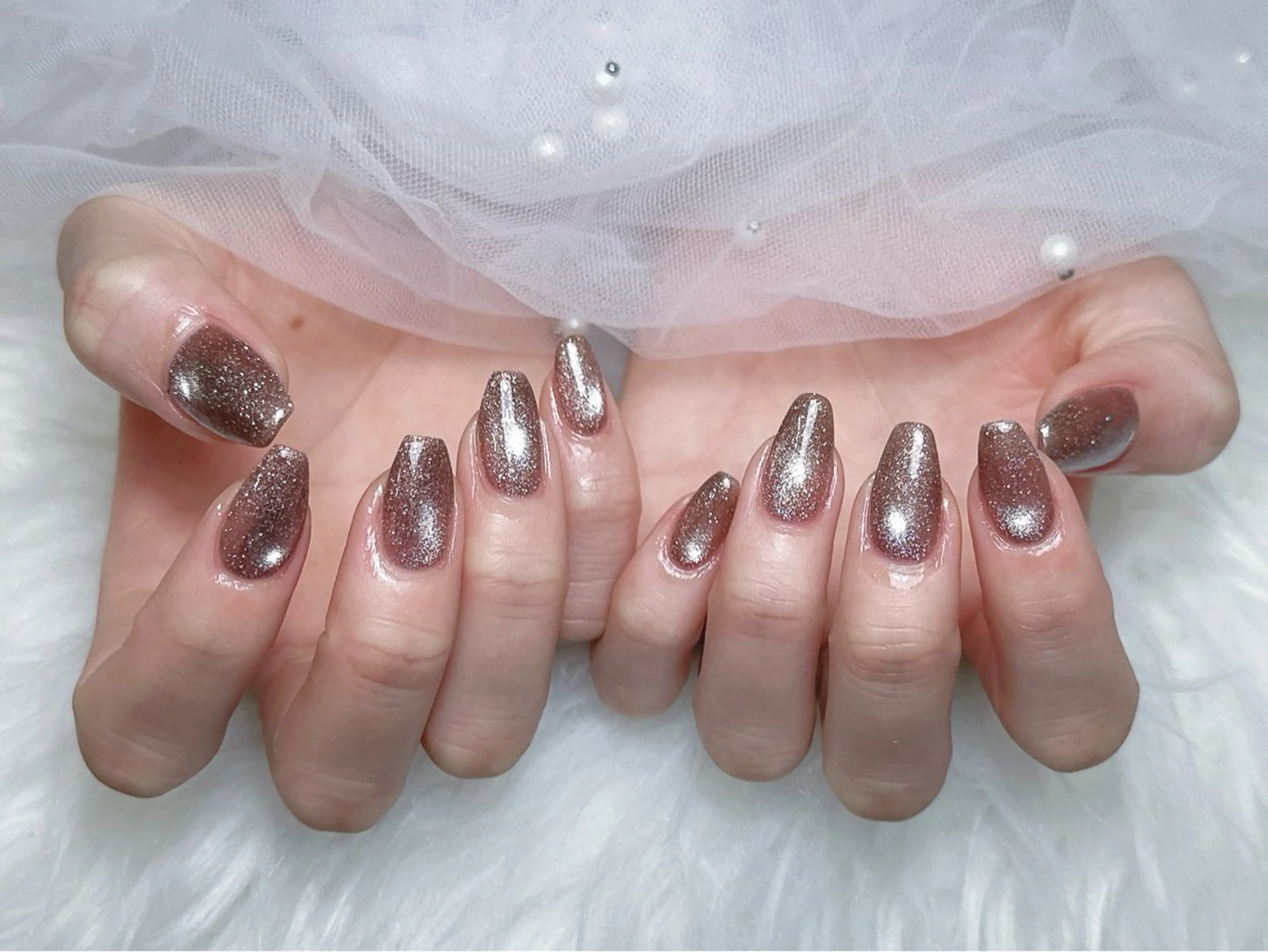 ネイル ハンドネイル 【Eclat ｴｸﾗ】nail＆beauty所属・Eclat〔ｴｸﾗ〕 MOEKA𝜗𝜚*のネイルデザイン