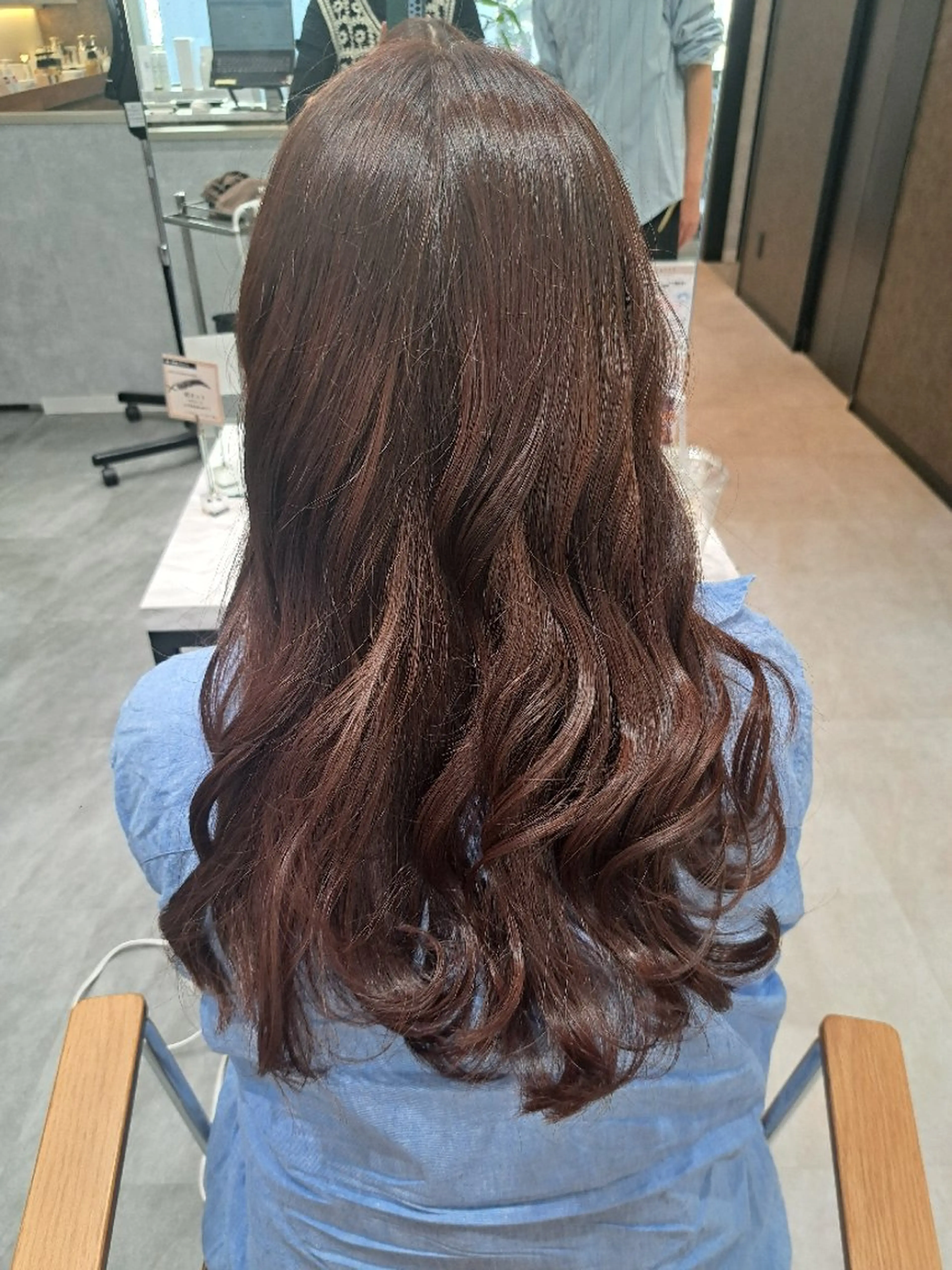 カラー ピンクカラー 関口 知佳のヘアスタイル