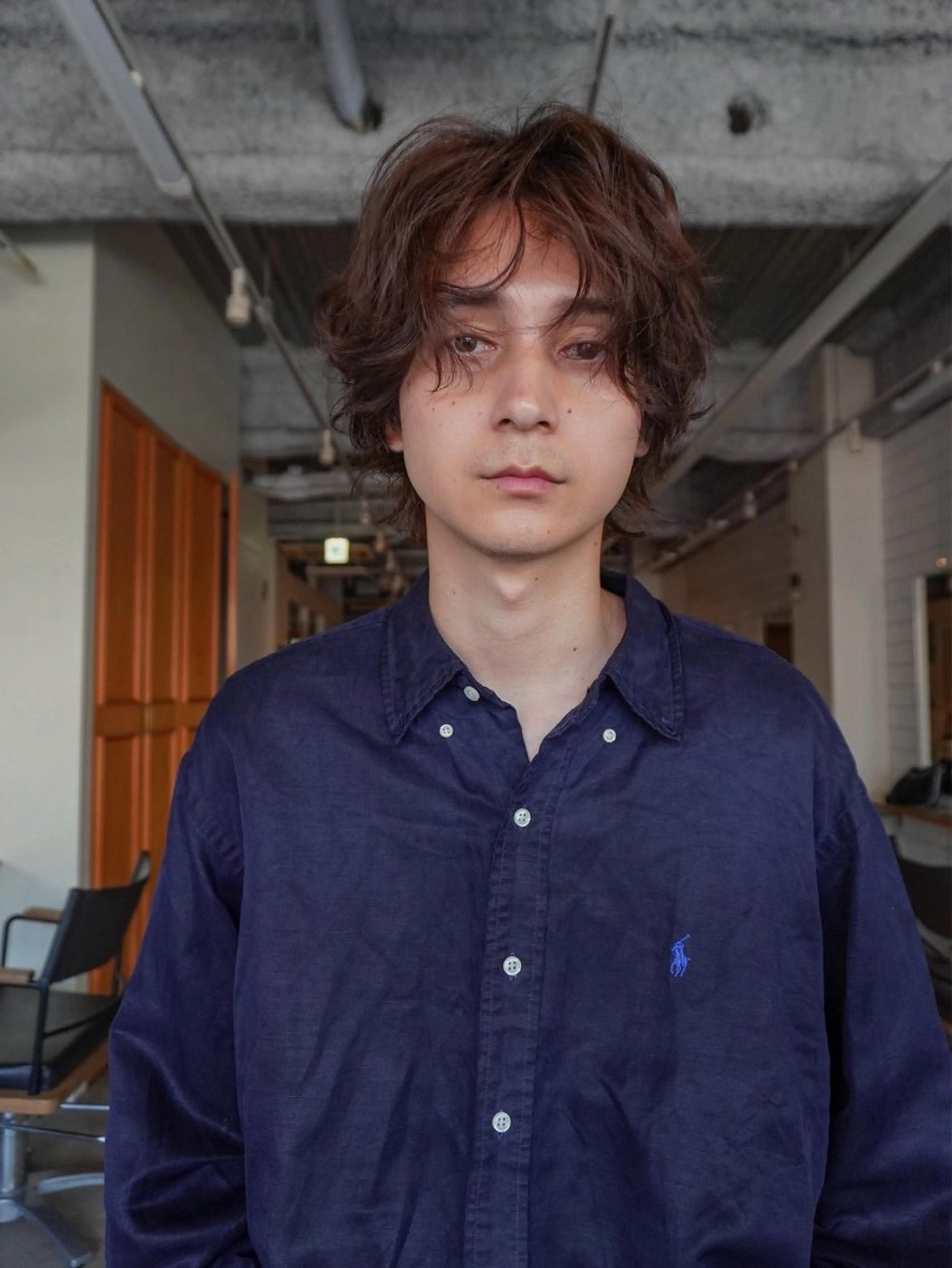 メンズ カット ヘアカラー a iのヘアスタイル