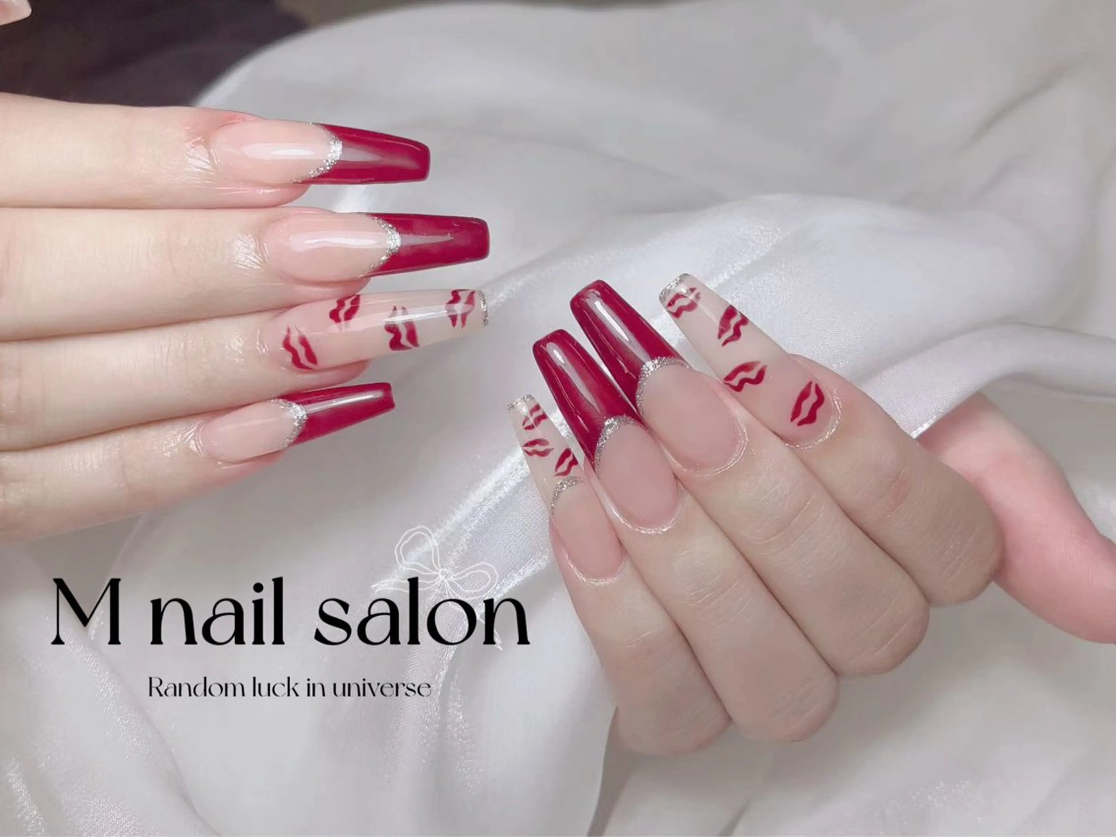 ネイル ハンドネイル M🌷nail 長さだし専門店のネイルデザイン