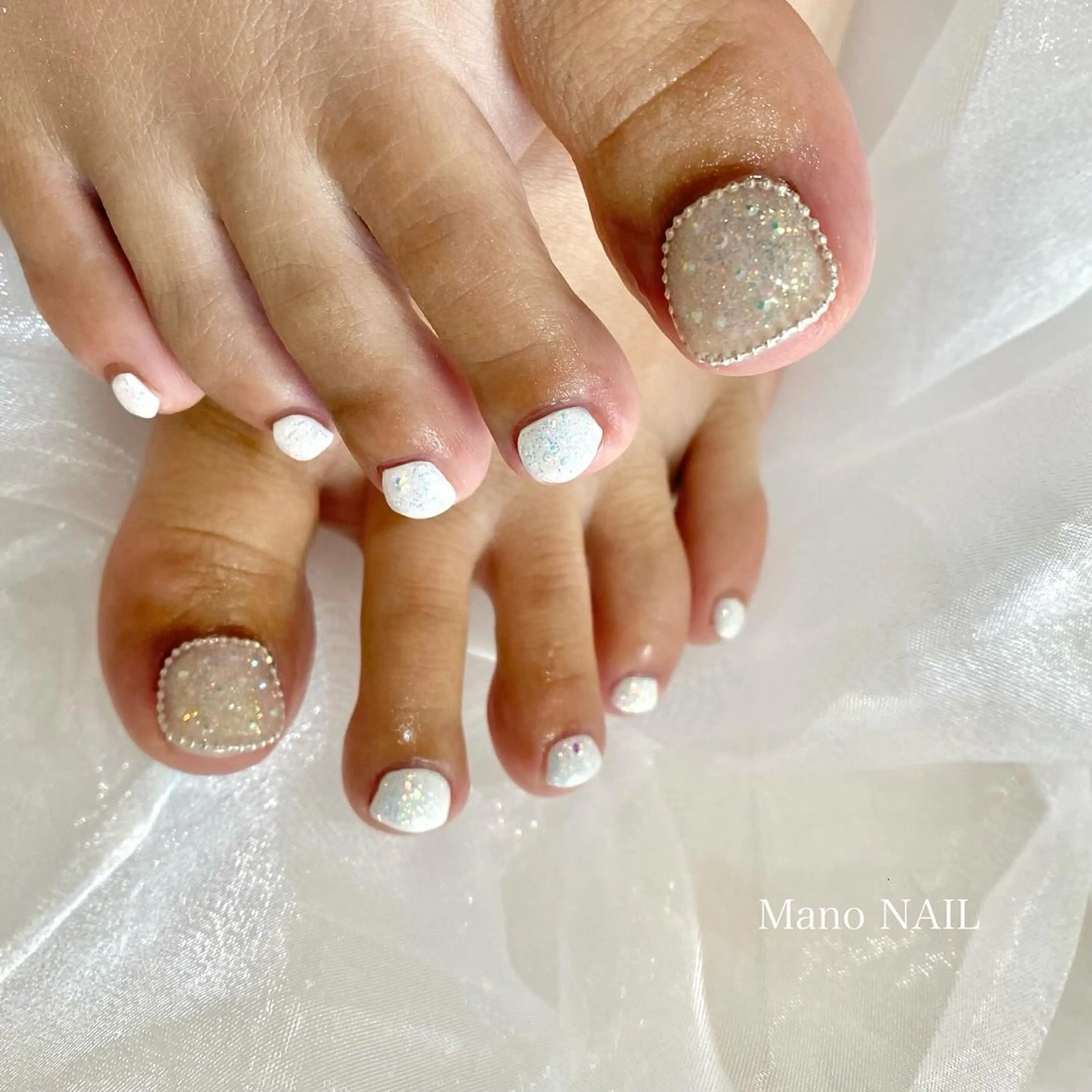 ネイル フットネイル Mano NAILのネイルデザイン