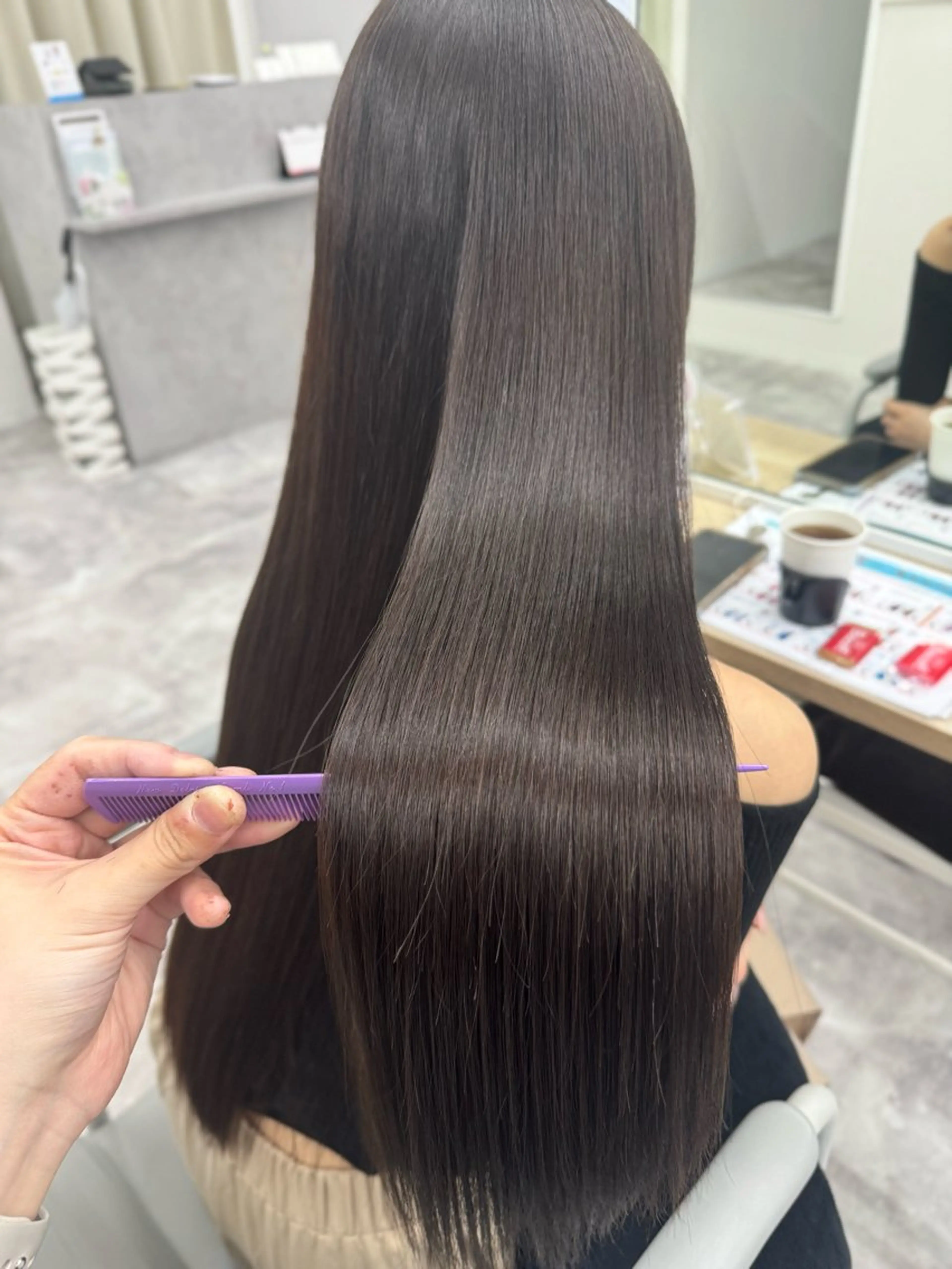 ロング カラー 髪質改善 トリートメント ヘアカラー トリートメント 髪質改善Acero. shoyaのヘアスタイル