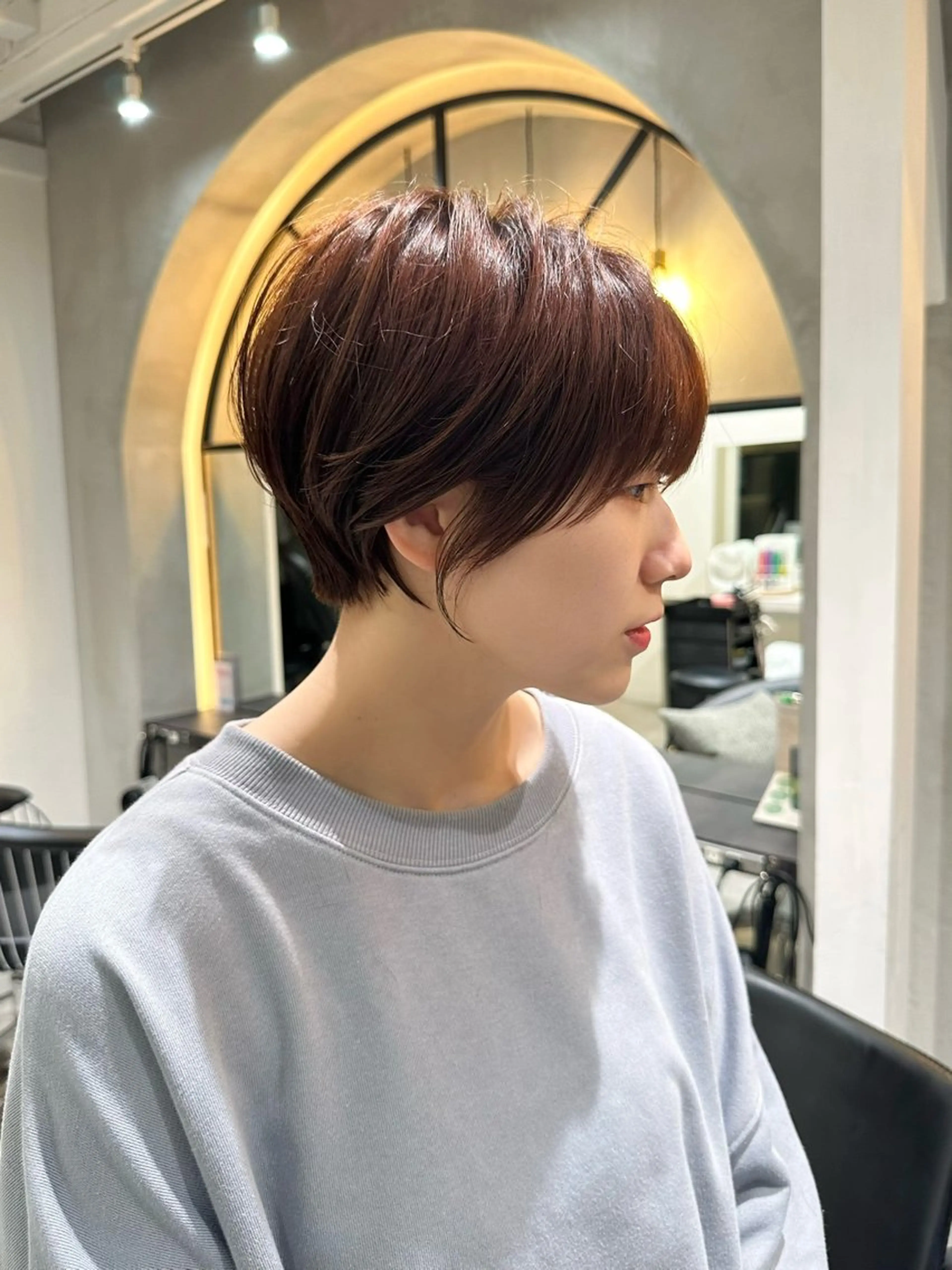 ショート ショートヘア カット ヘアカラー トリートメント ヘッドスパ taiga ショート /レイヤー/矯正🌈のヘアスタイル