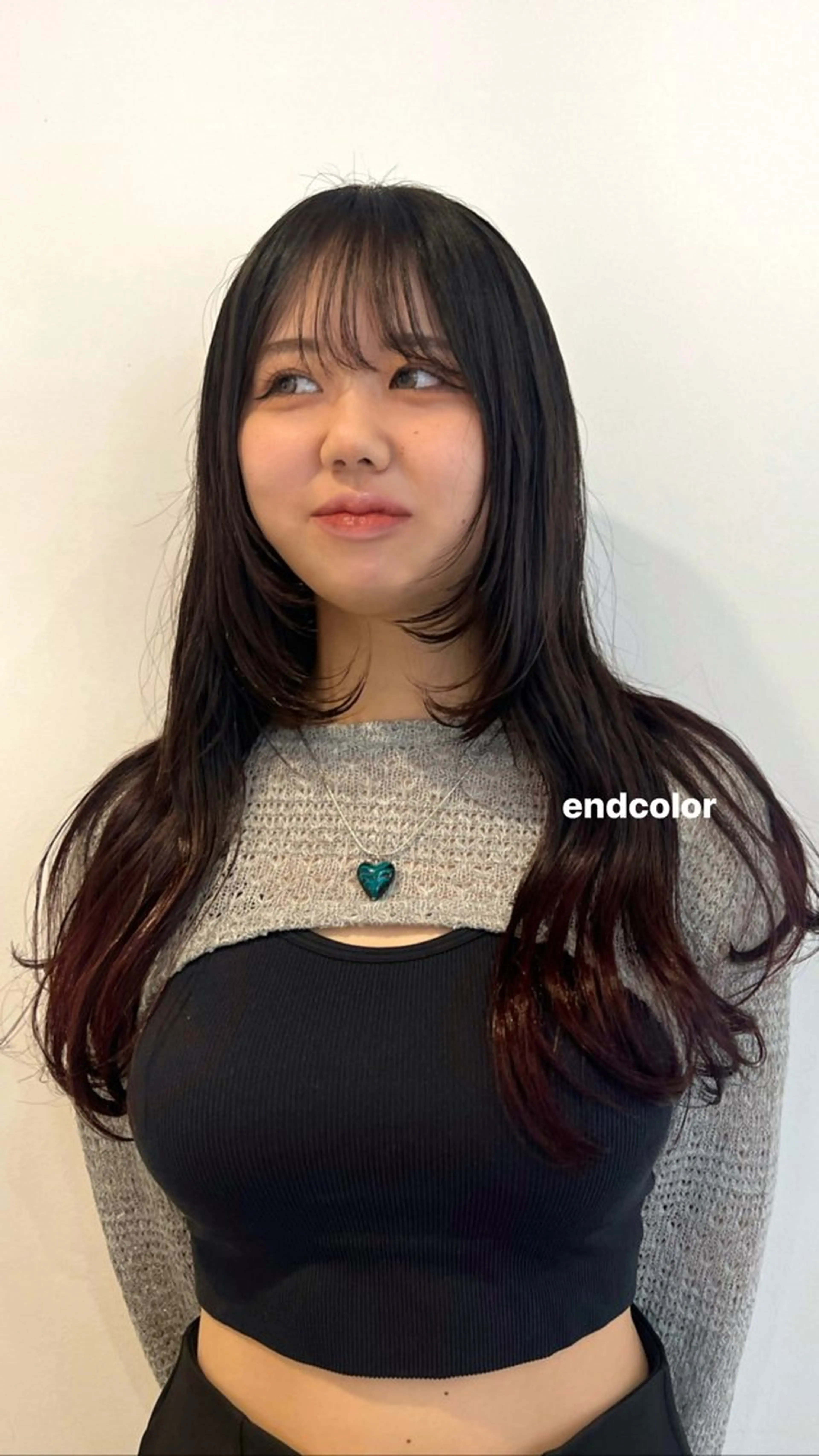 ロング カラー yoke. GARDEN所属・目黒 彩花のヘアスタイル