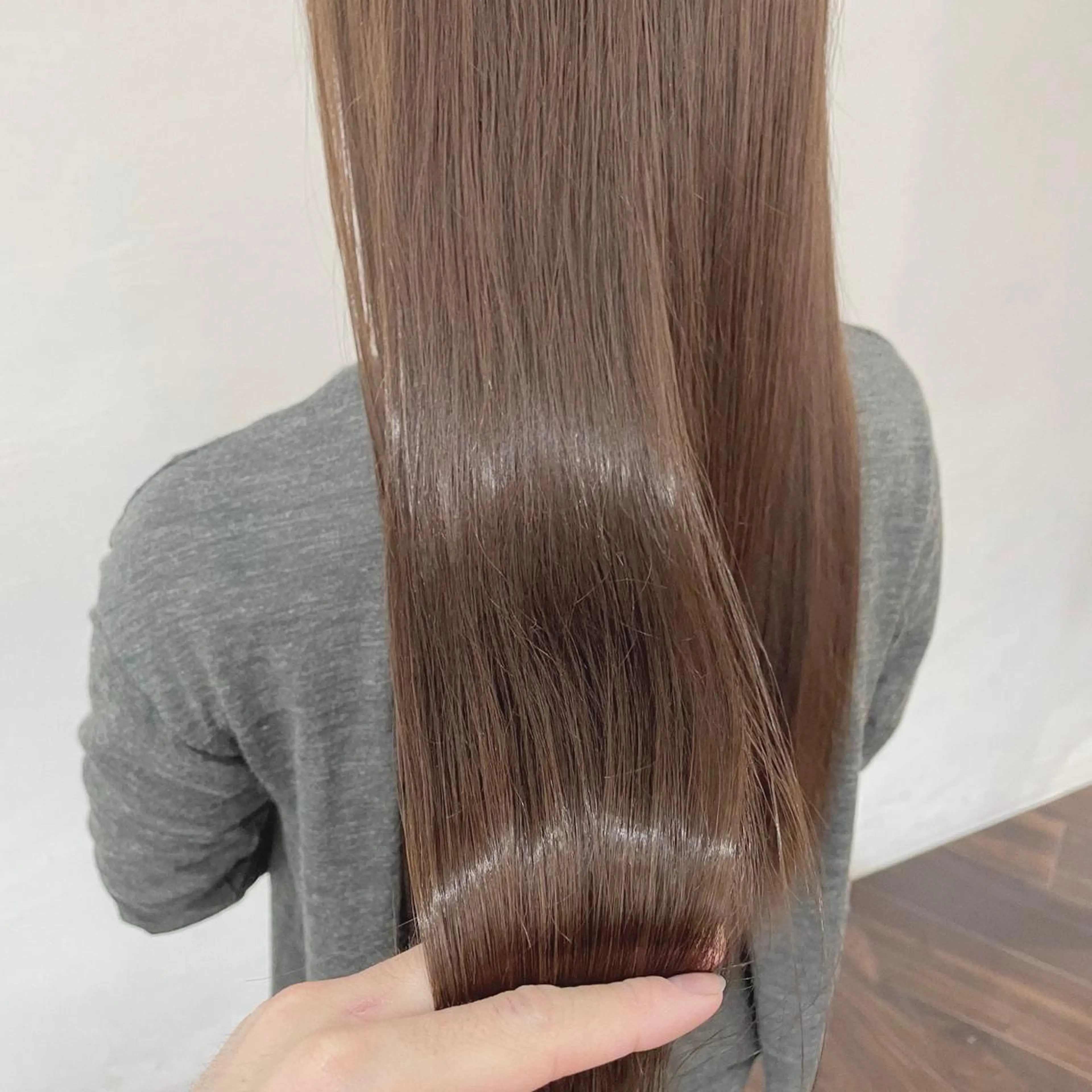 【艶髪度NO.1】カット+髪質改善inケアカラー+髪質改善PremiumTRの写真