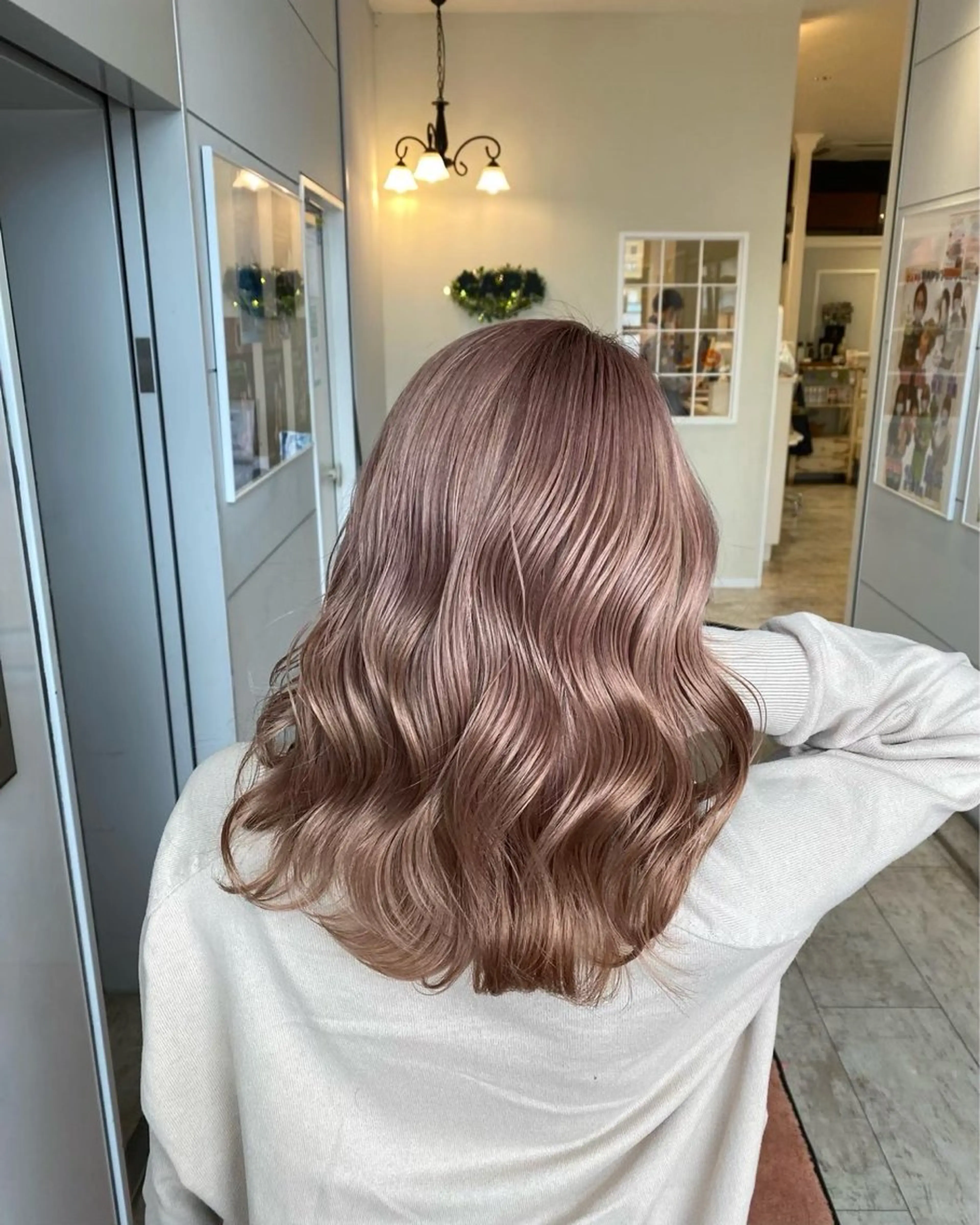 ブリーチなしダブルカラー＋酸熱トリートメント🌱の写真