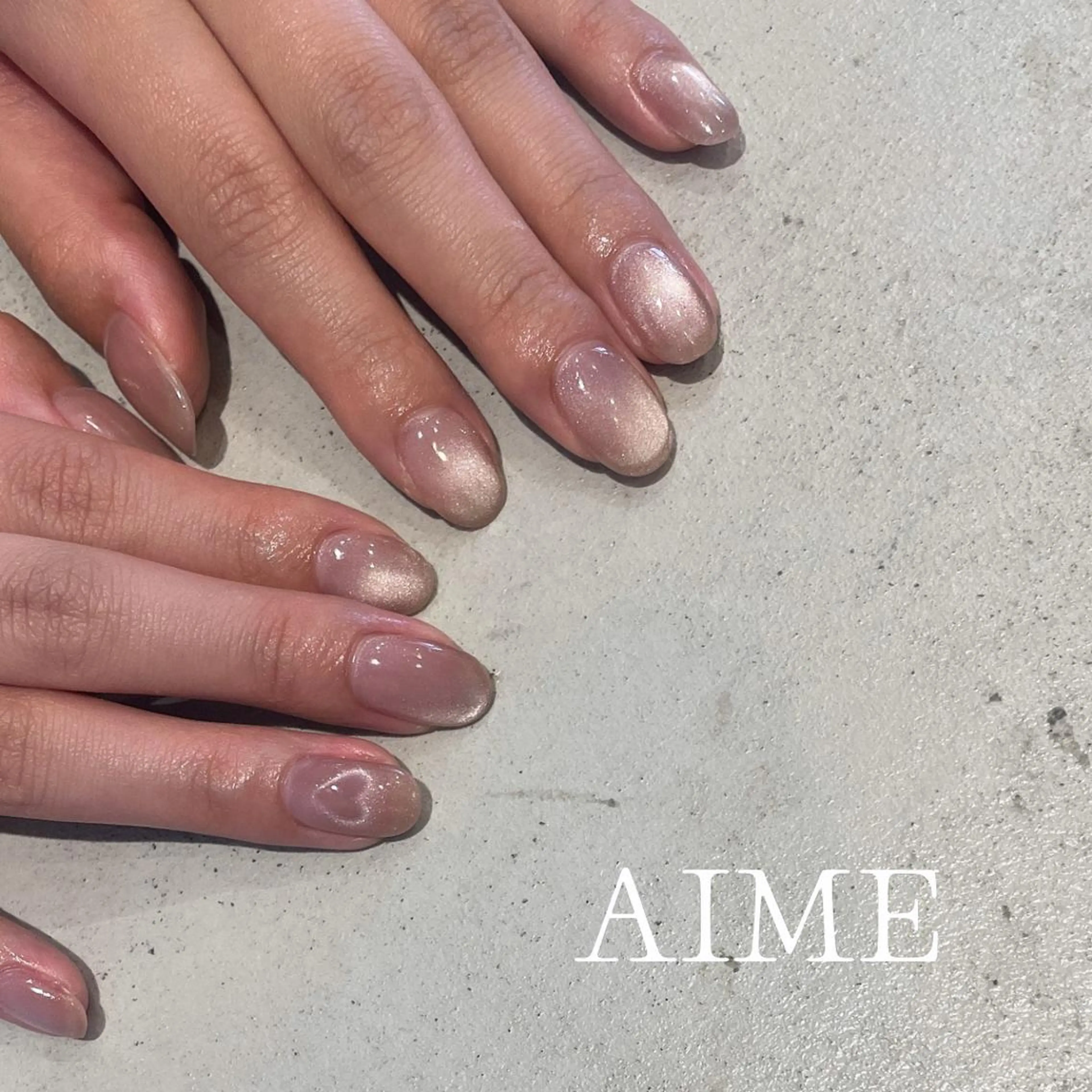 ネイル アートネイル ハンドネイル AIME （momo）のネイルデザイン