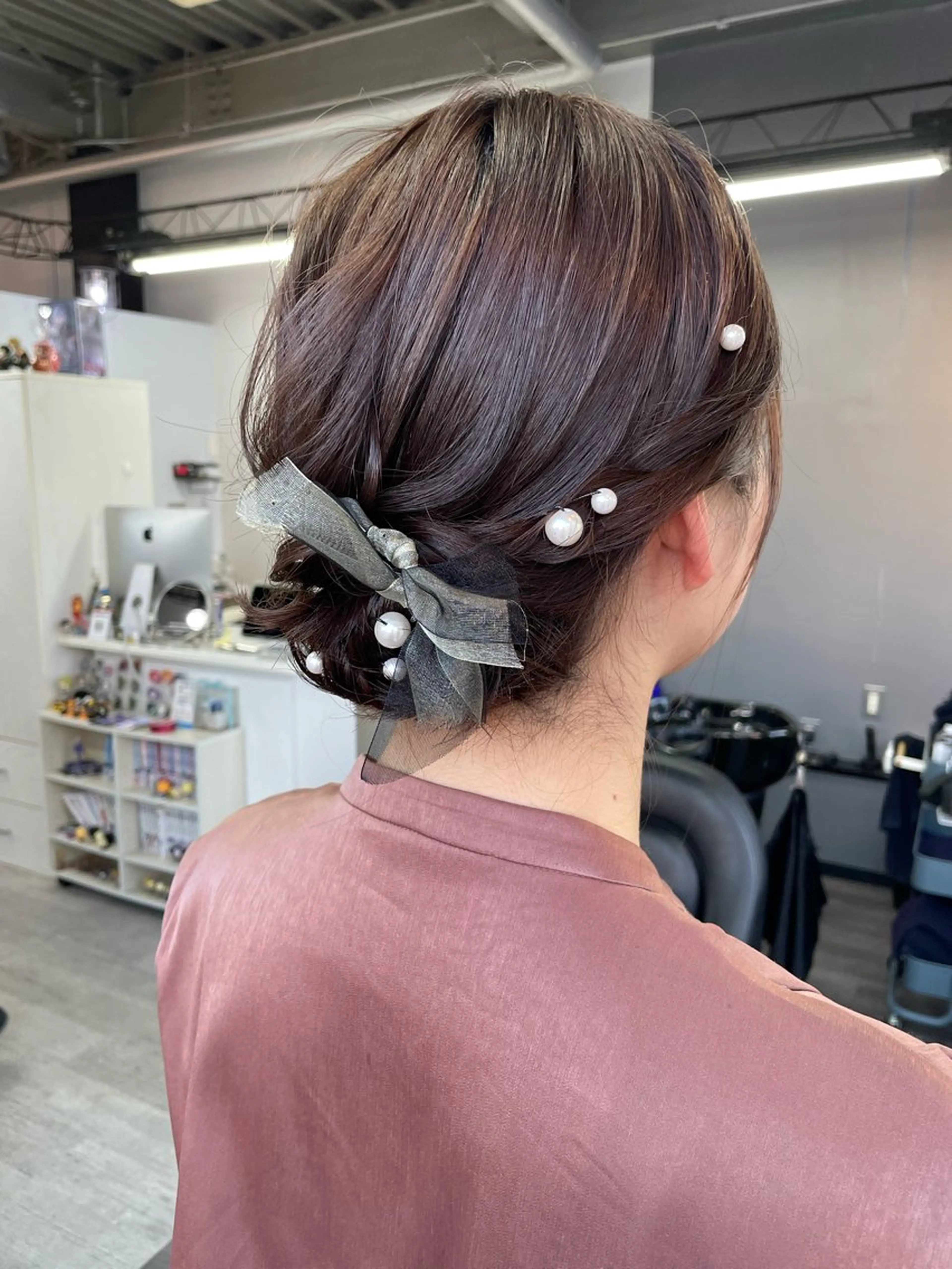 ヘアアレンジ オノ アカネのヘアスタイル