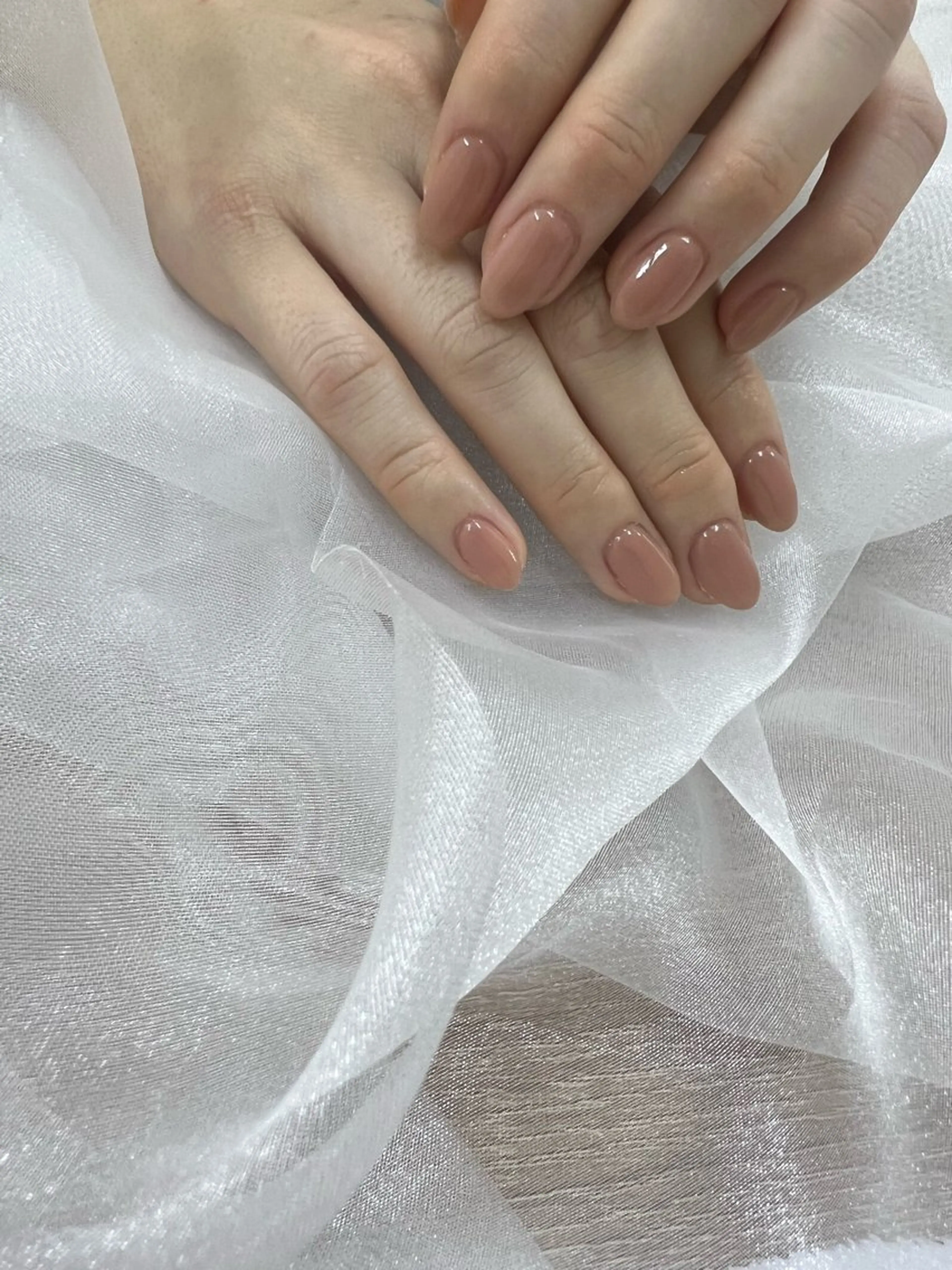 ワンカラーorラメグラの写真