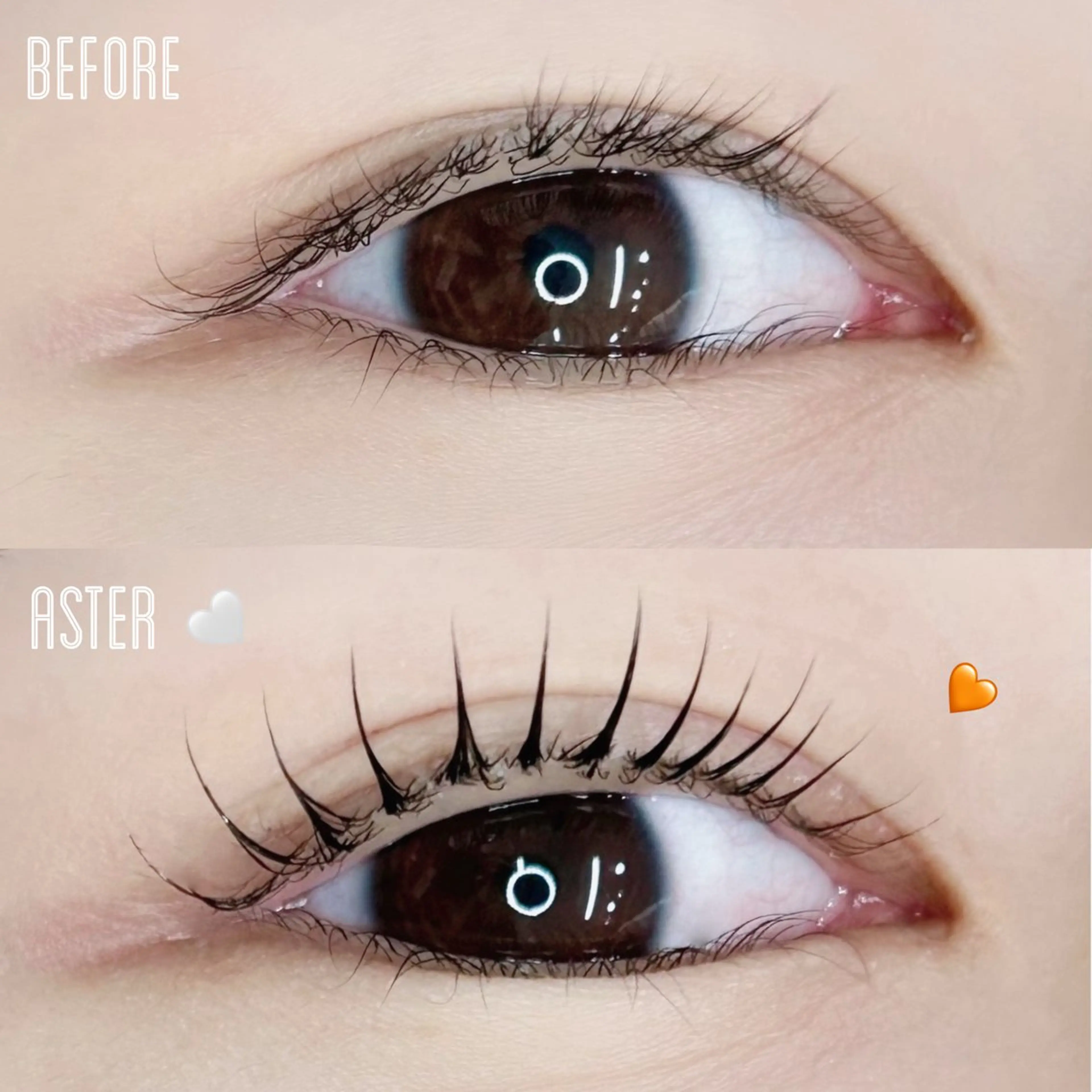 マツエク・マツパ 束感まつ毛 韓国風マツエク パリジェンヌラッシュリフト まつげパーマ ᴇʏᴇ ʟɪsᴛ❤︎ ᴋᴀɴᴀのマツエク・マツパデザイン