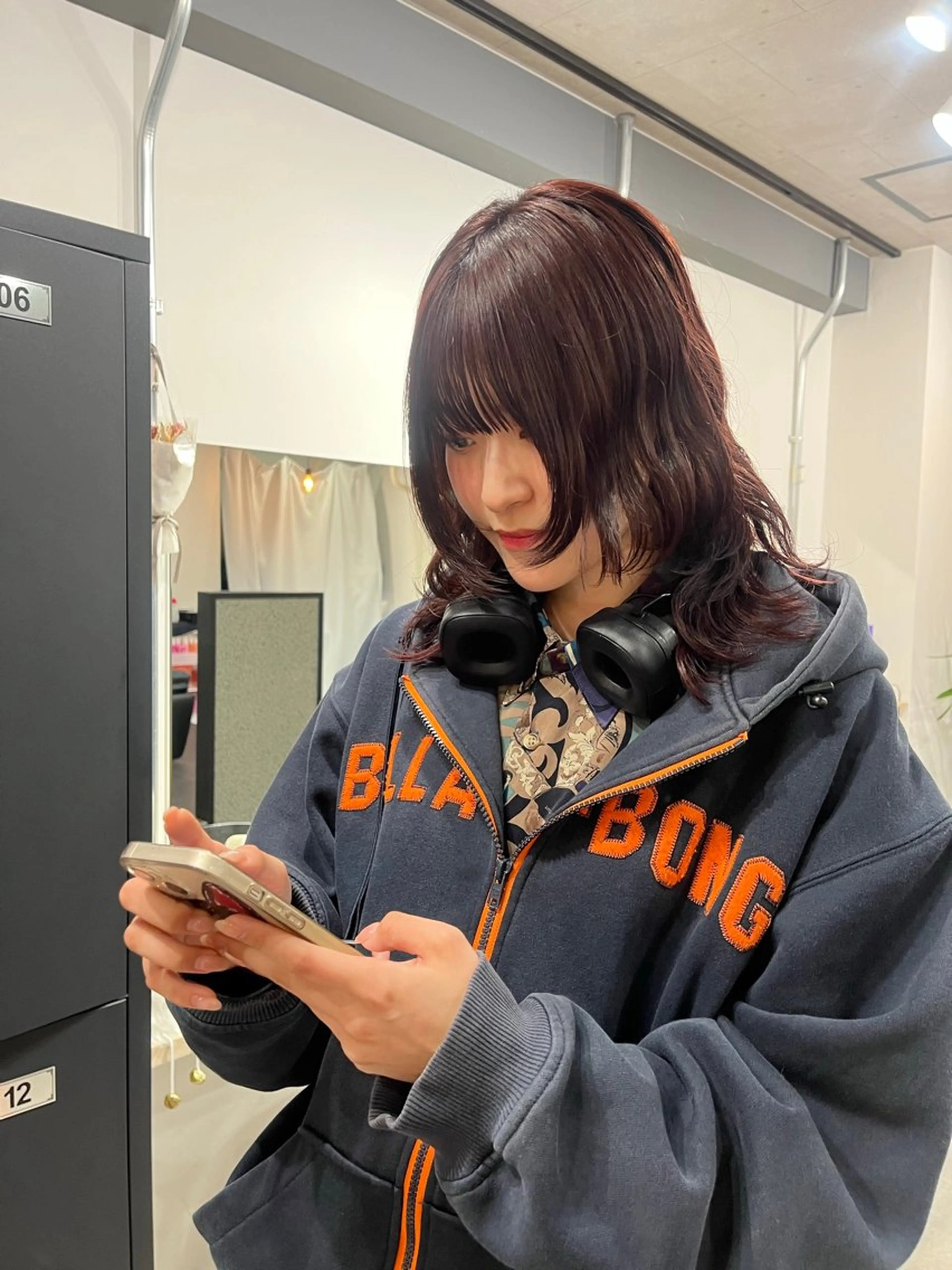 セミロング 本田 愛実 (ホンダアミ)のヘアスタイル