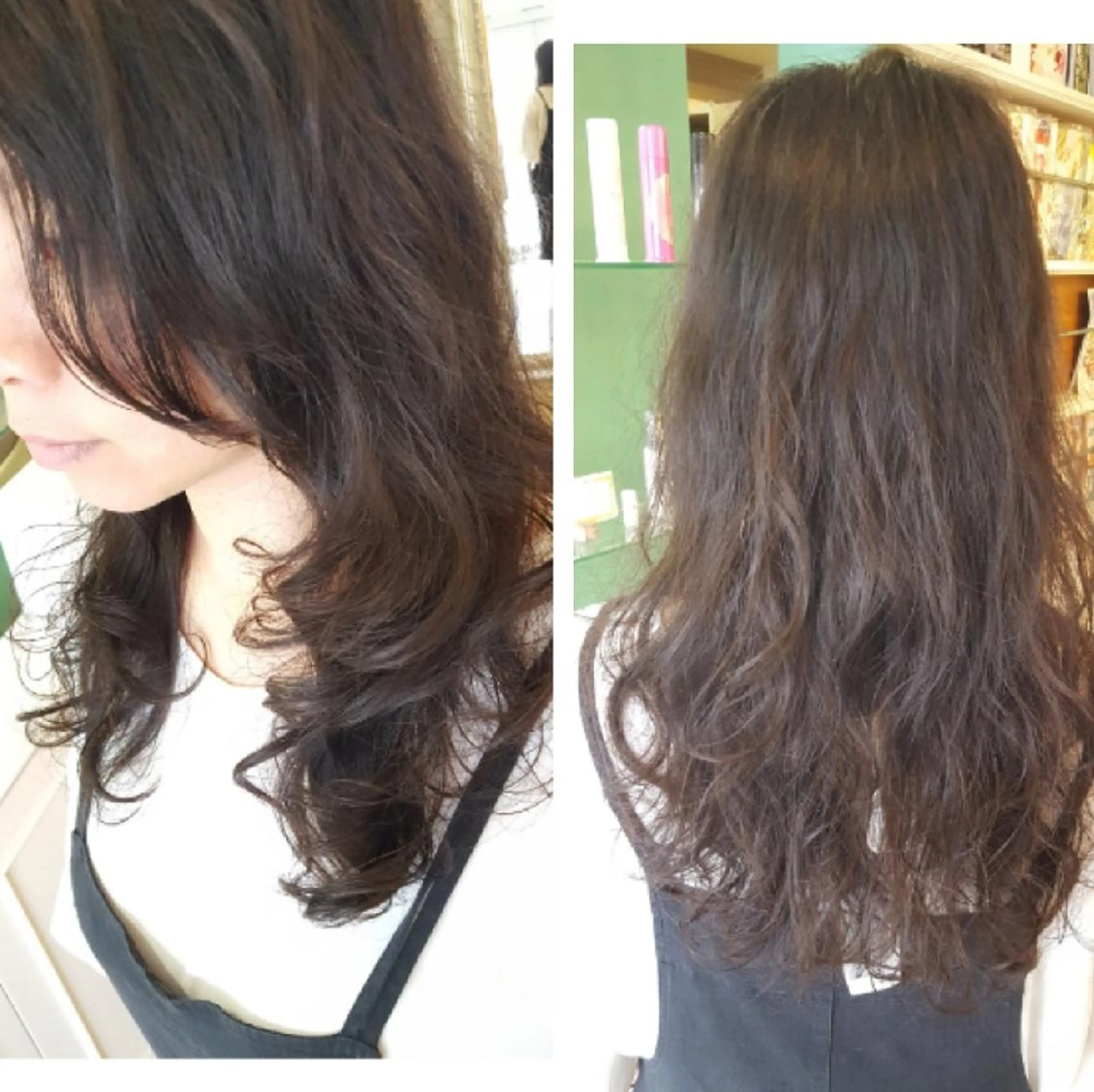 パーマ デジタルパーマ 若泉 真梨のヘアスタイル