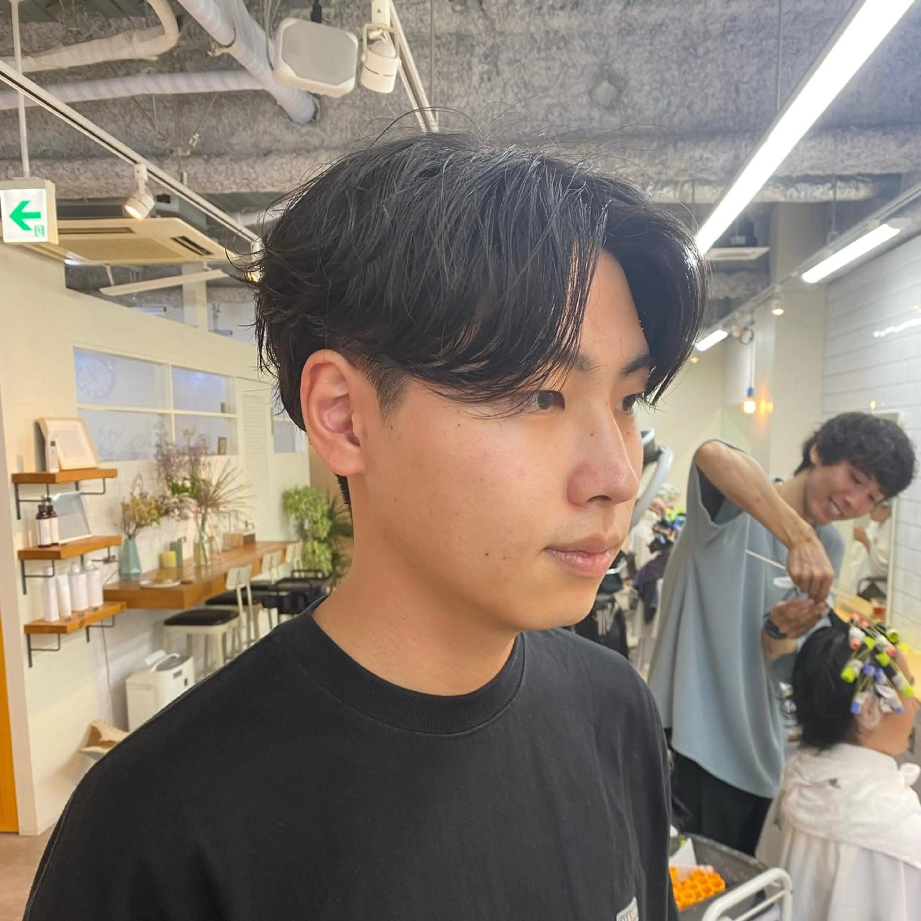 【🍀12月限定価格🍀】メンズカット+最上ケアクリームパーマ+ケアトリートメントの写真