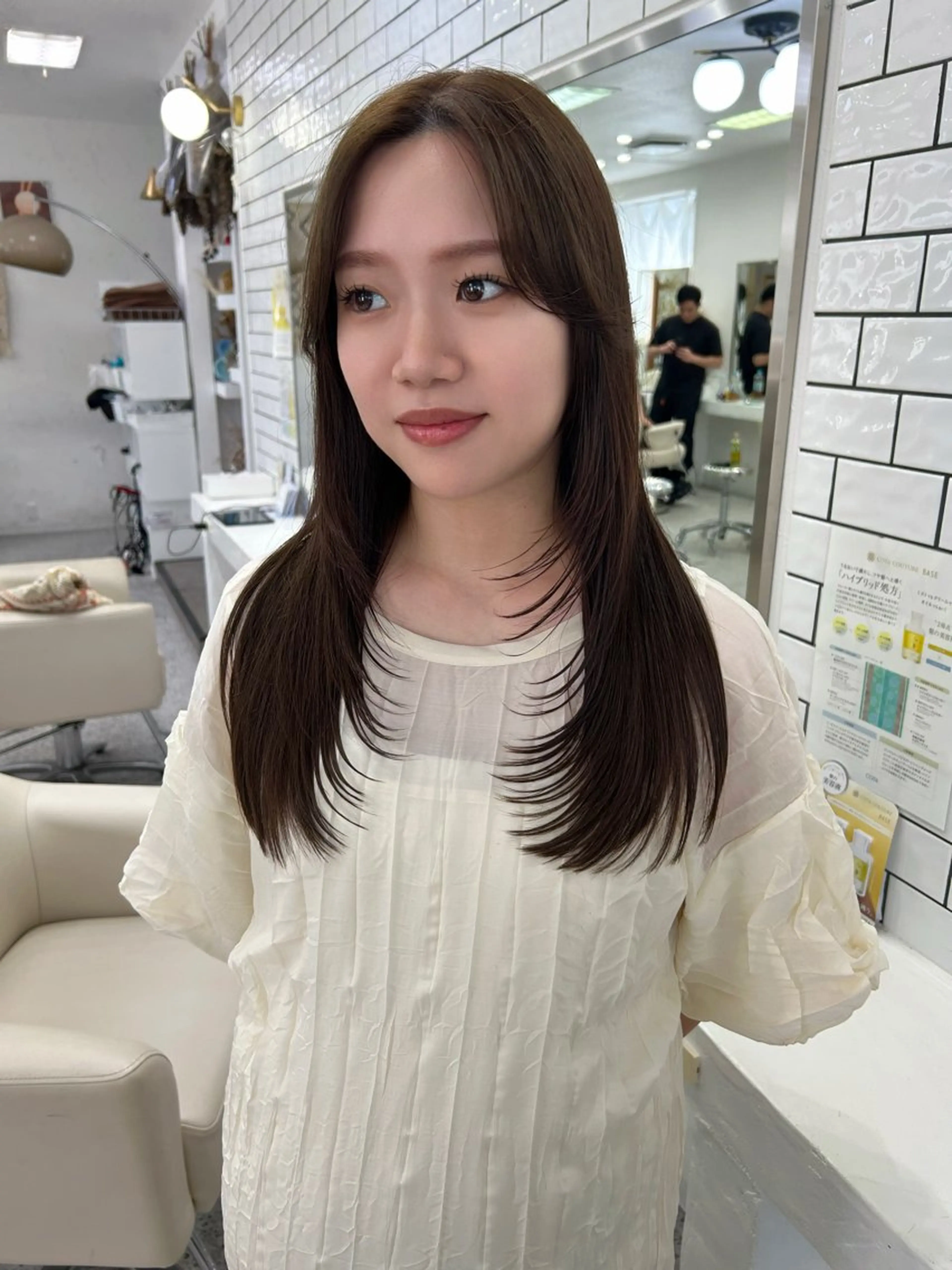 ロング カラー カット ヘアカラー 縮毛矯正 トリートメント LOMARLIE JURIAのヘアスタイル