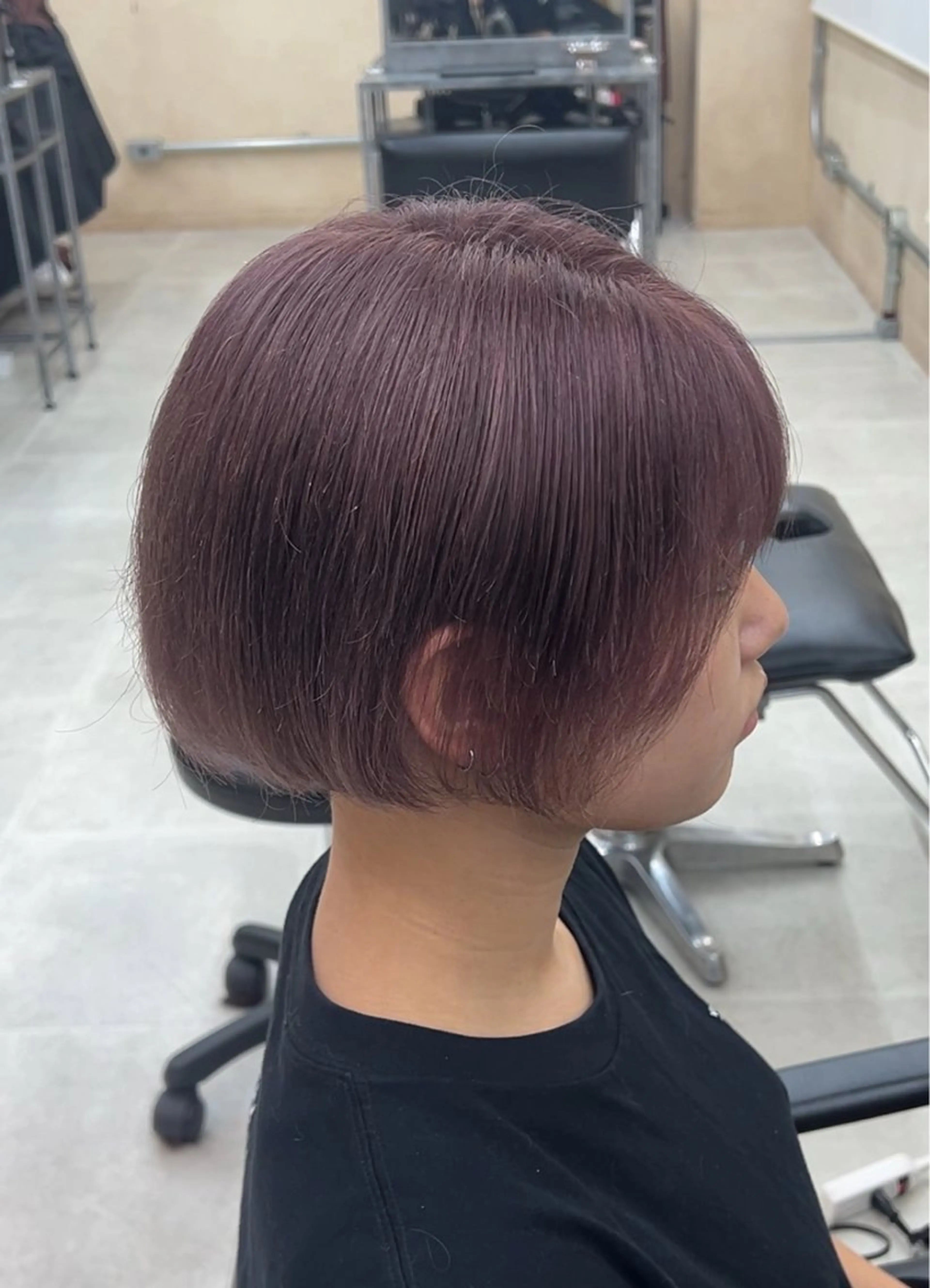 ショート カラー ボブ・パーマ特化 🌟フジタのヘアスタイル