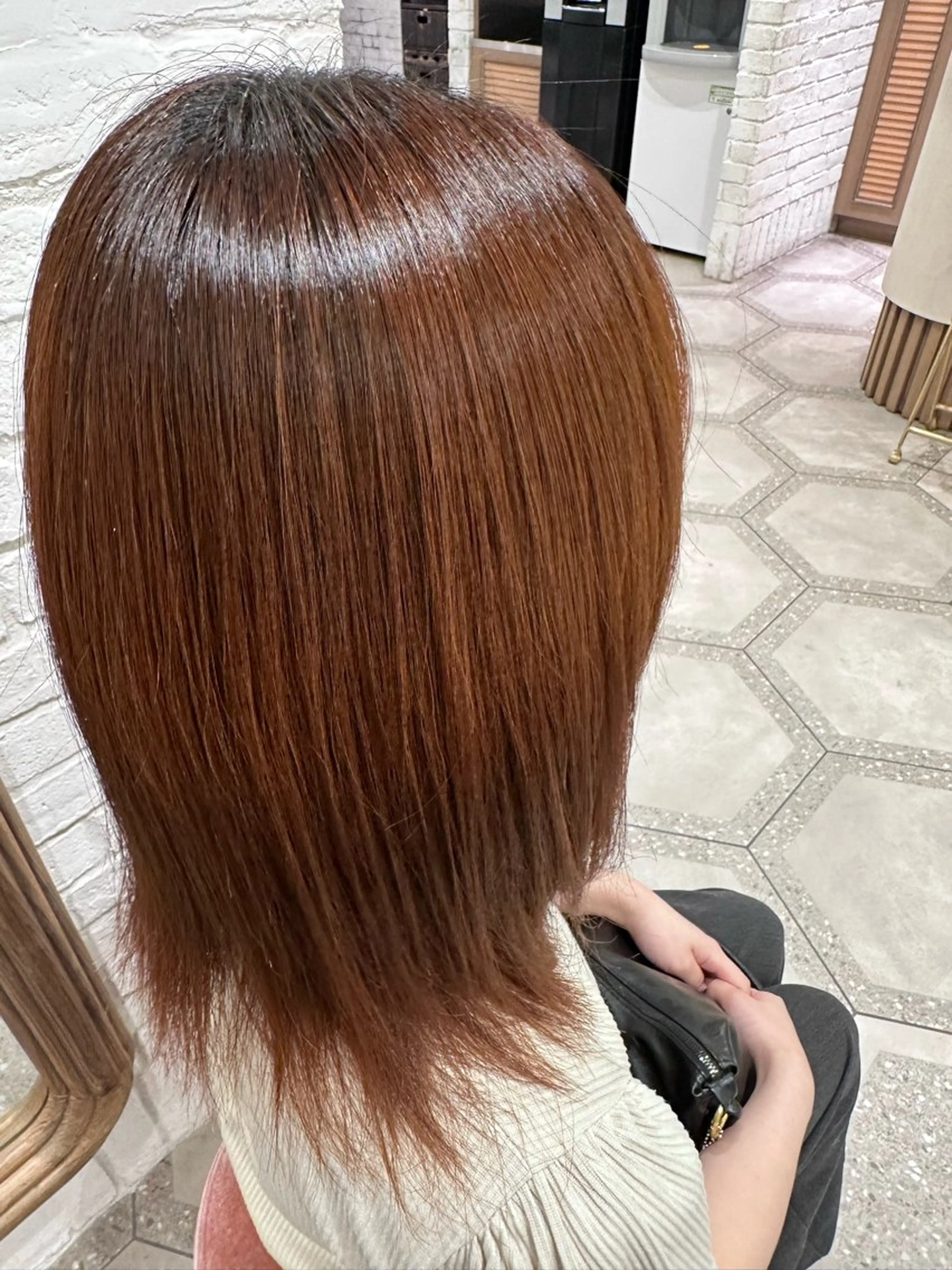 ミディアム 井上 竜成のヘアスタイル