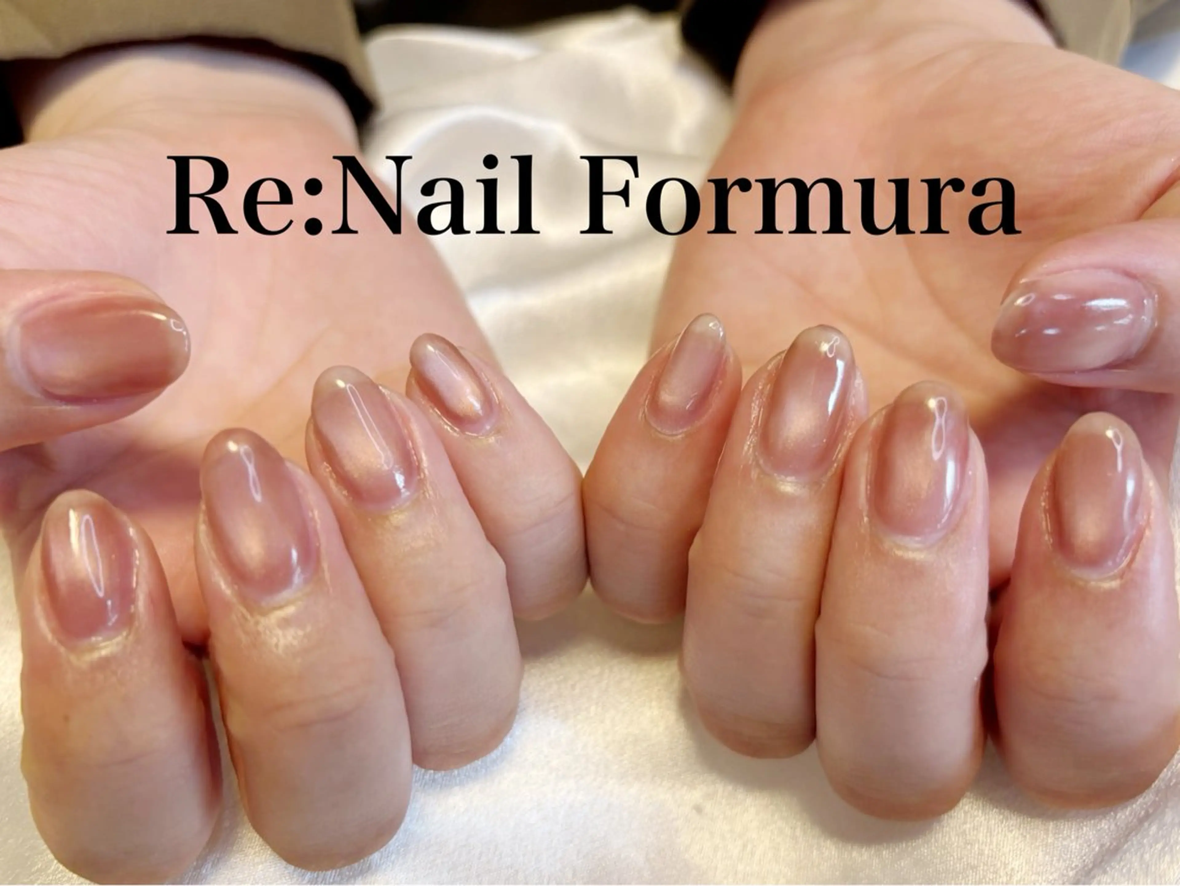 ミディアム ハンドネイル Re:Nail Formula所属・kido chieのネイルデザイン