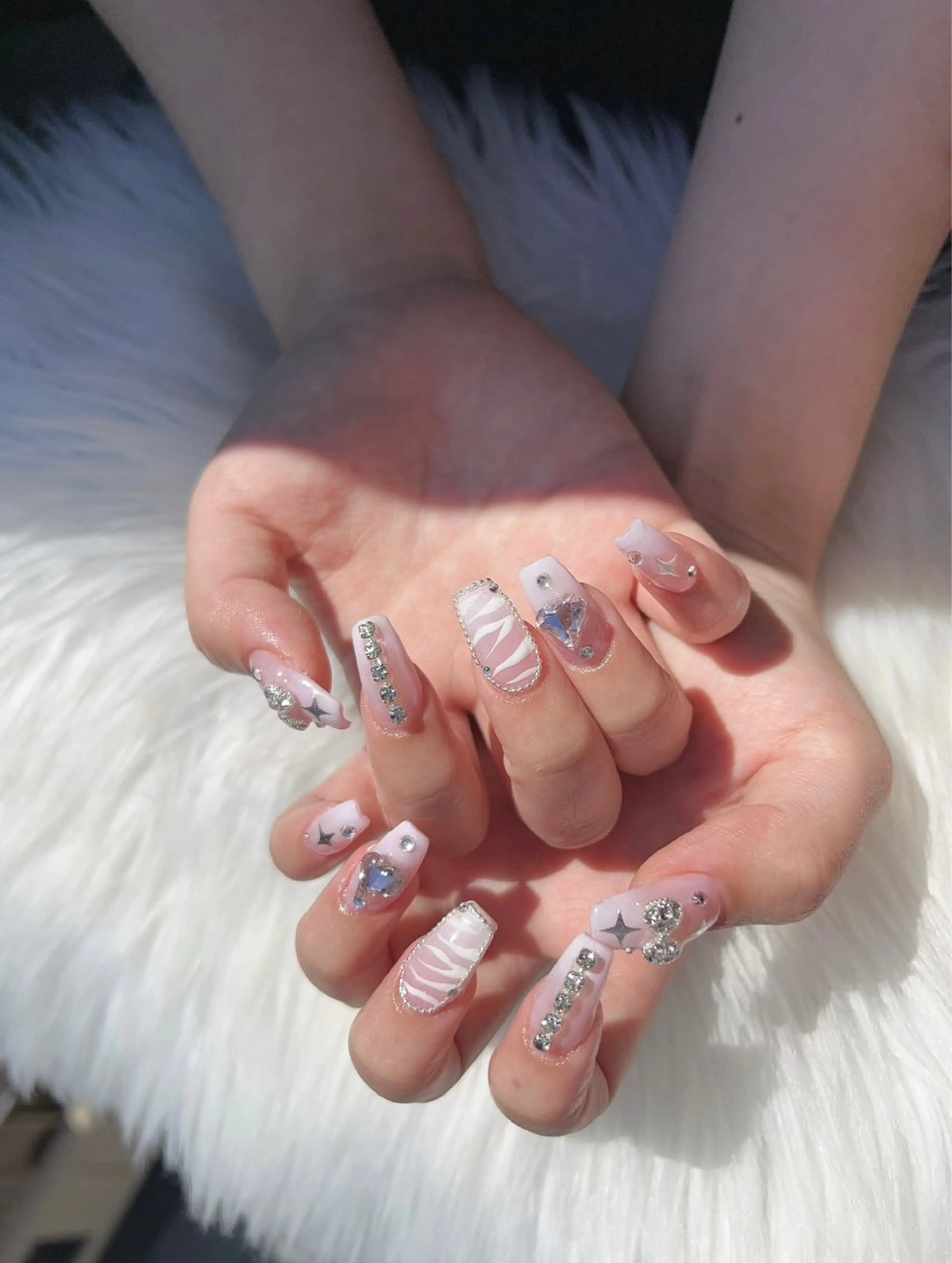 ネイル アニマル柄 ハンドネイル moka nail所属・moka nailのネイルデザイン