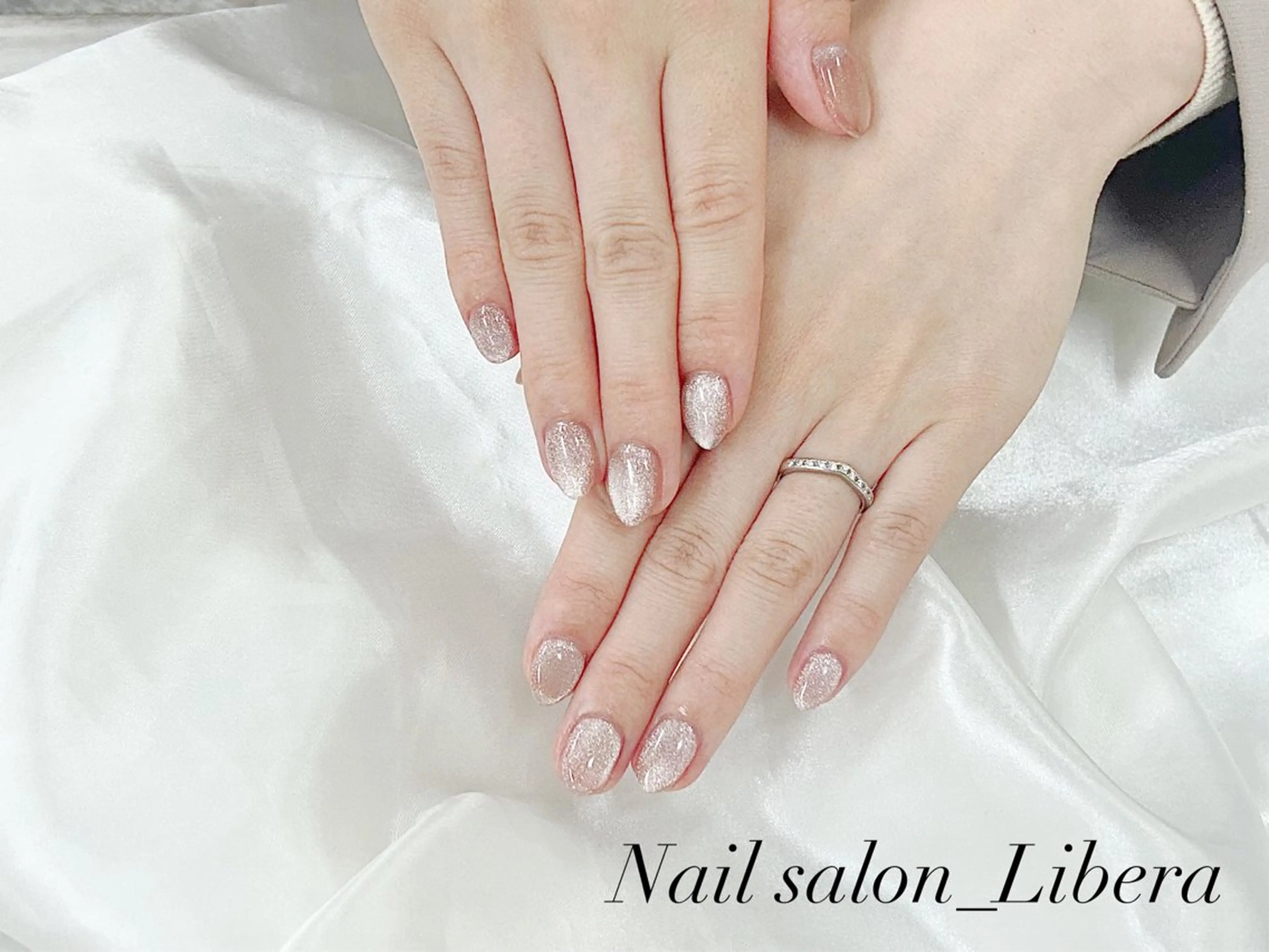 ハンドジェルワンカラー　マグネット【オフ有】】※スカルプオフの場合＋600円事前にご連絡くださいの写真