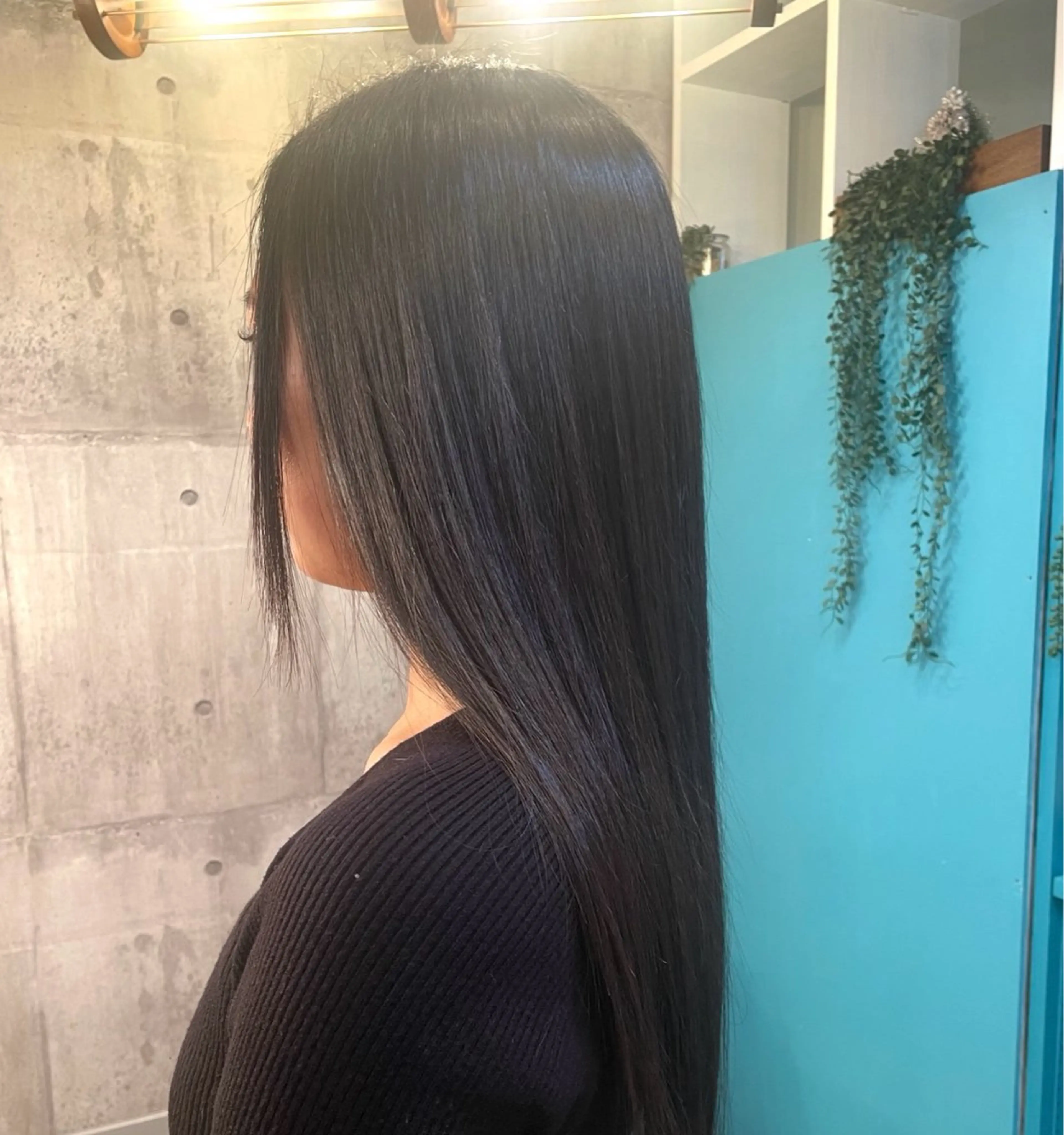 ロング 縮毛矯正 SALONDEHANOKA所属・ショートロング 🎀椎葉えまのヘアスタイル