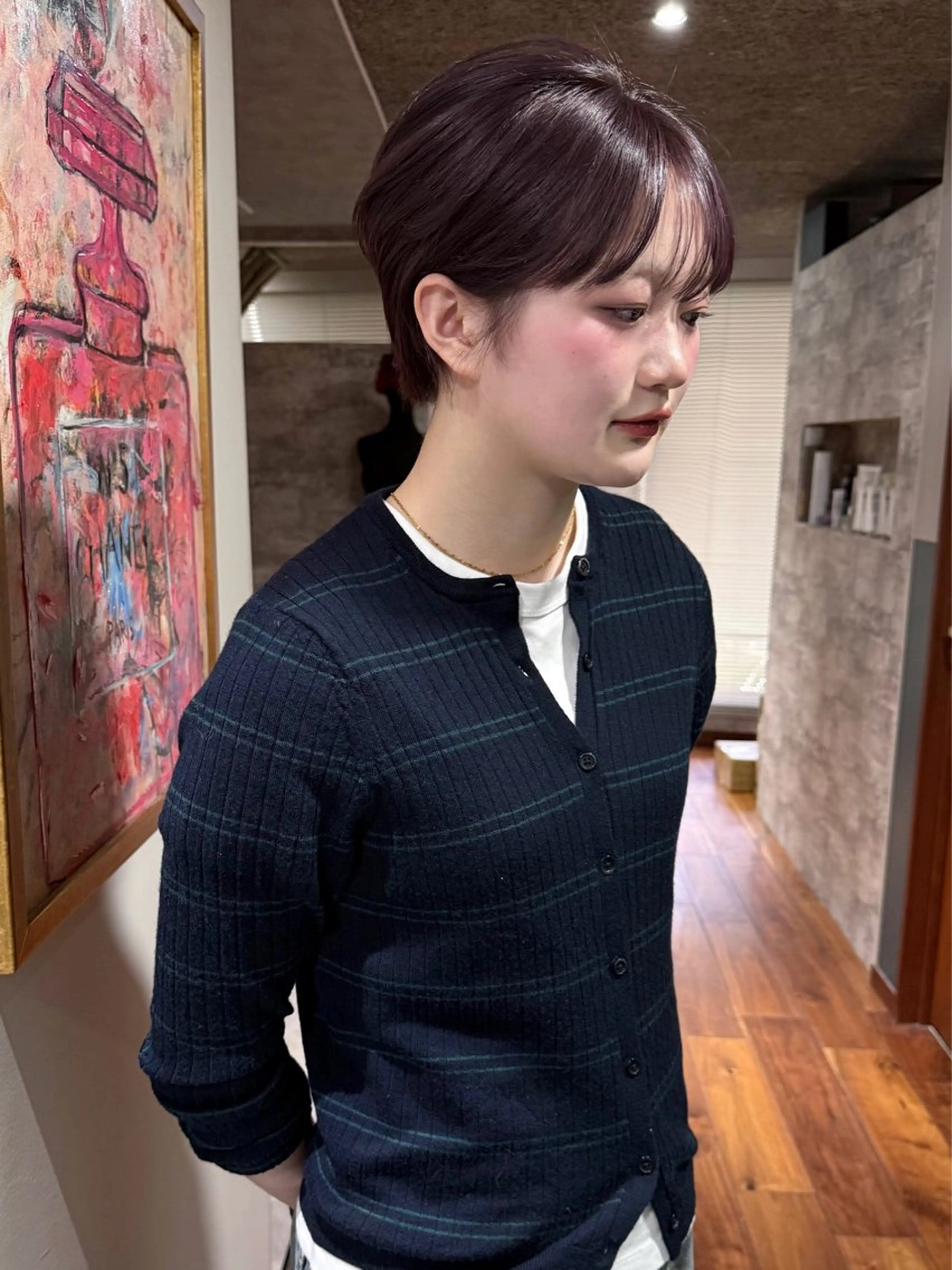 ショート カラー カット ヘアカラー トリートメント mai / linoah˚✧のヘアスタイル