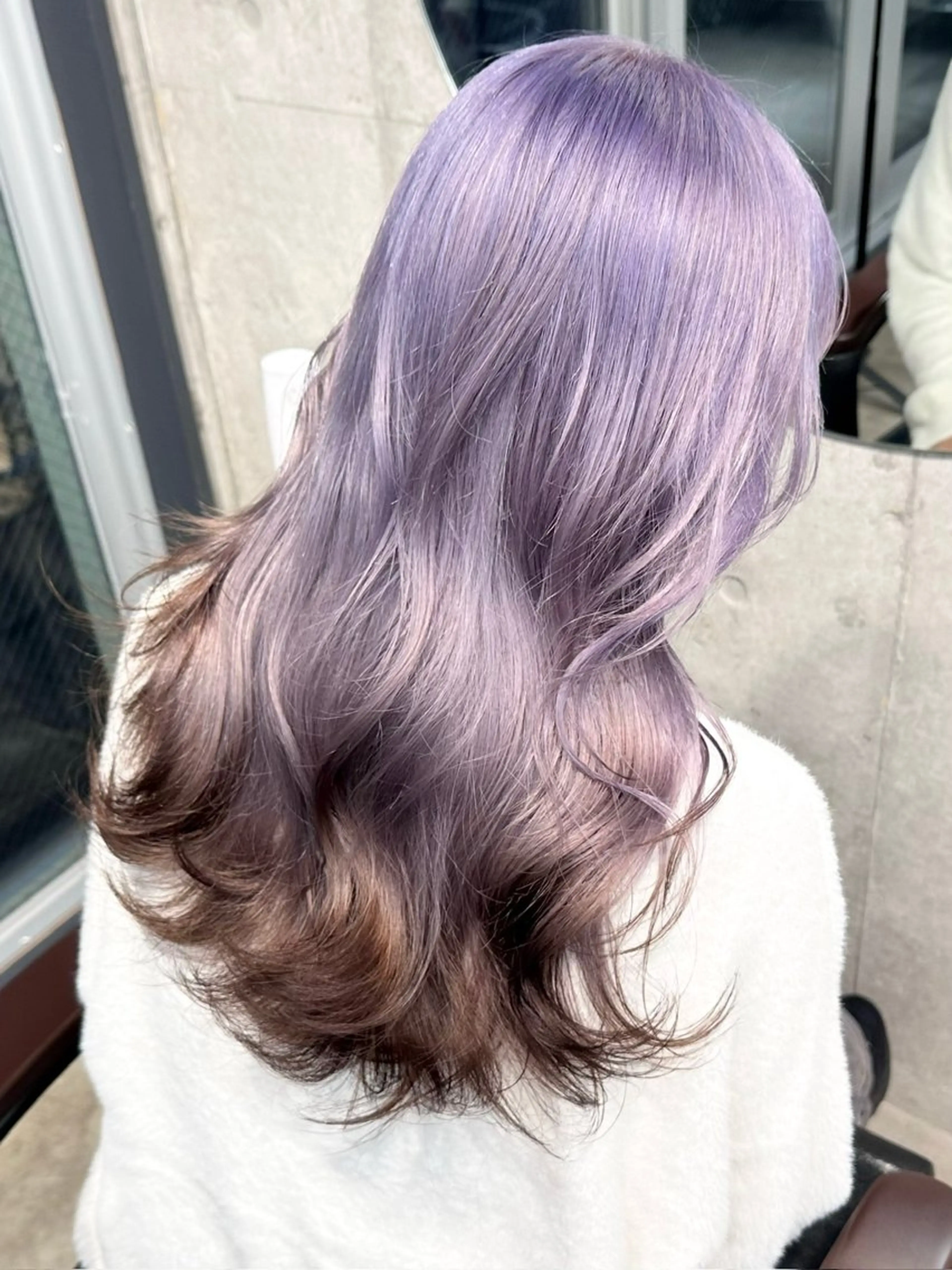 ロング カット ヘアカラー トリートメント 💛ムラ修正ブリーチ 💛YUUのヘアスタイル