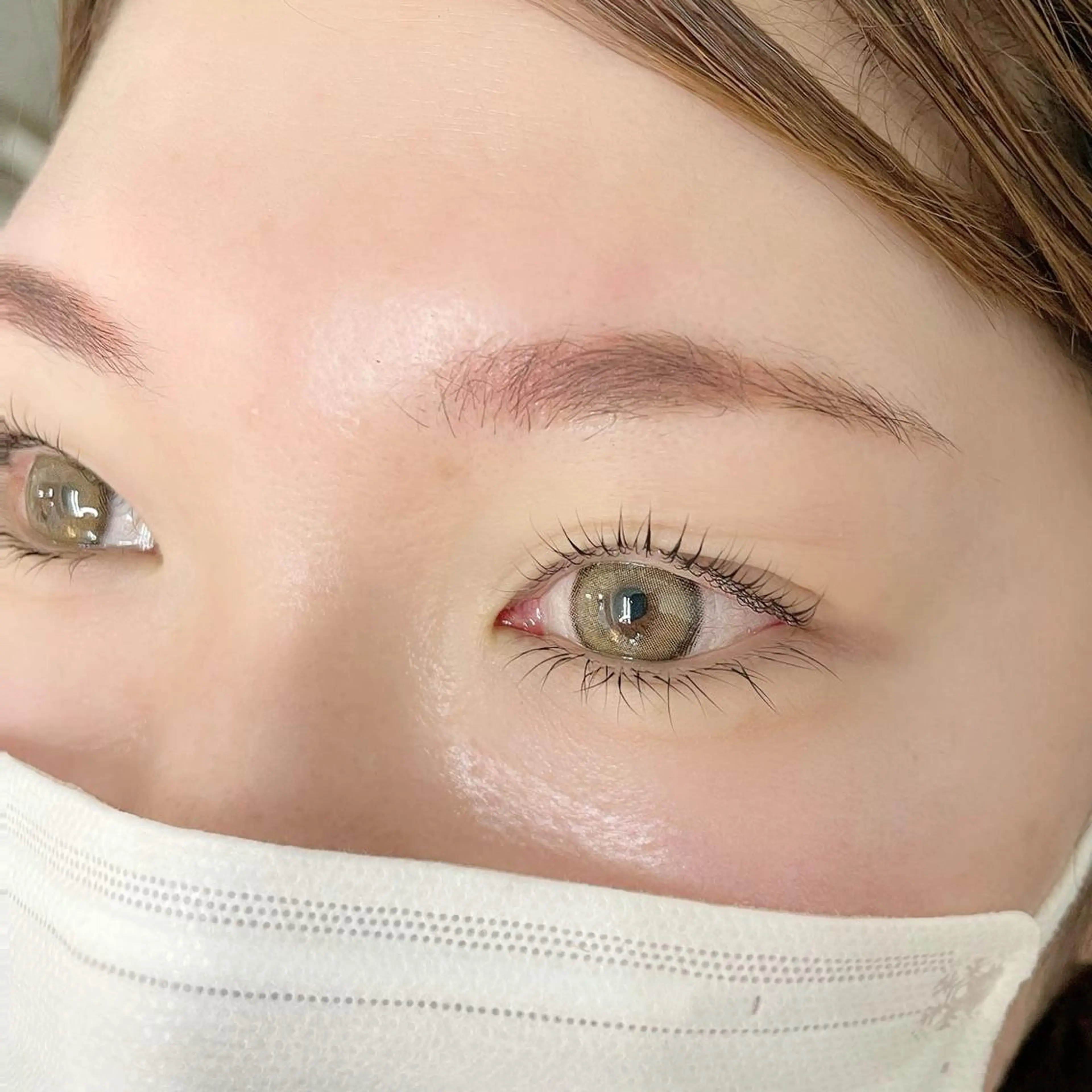 パーマ メンズ マツエク・マツパ アイブロウ 付け放題 パリジェンヌラッシュリフト 下まつげエクステ yukana 🎀のマツエク・マツパデザイン