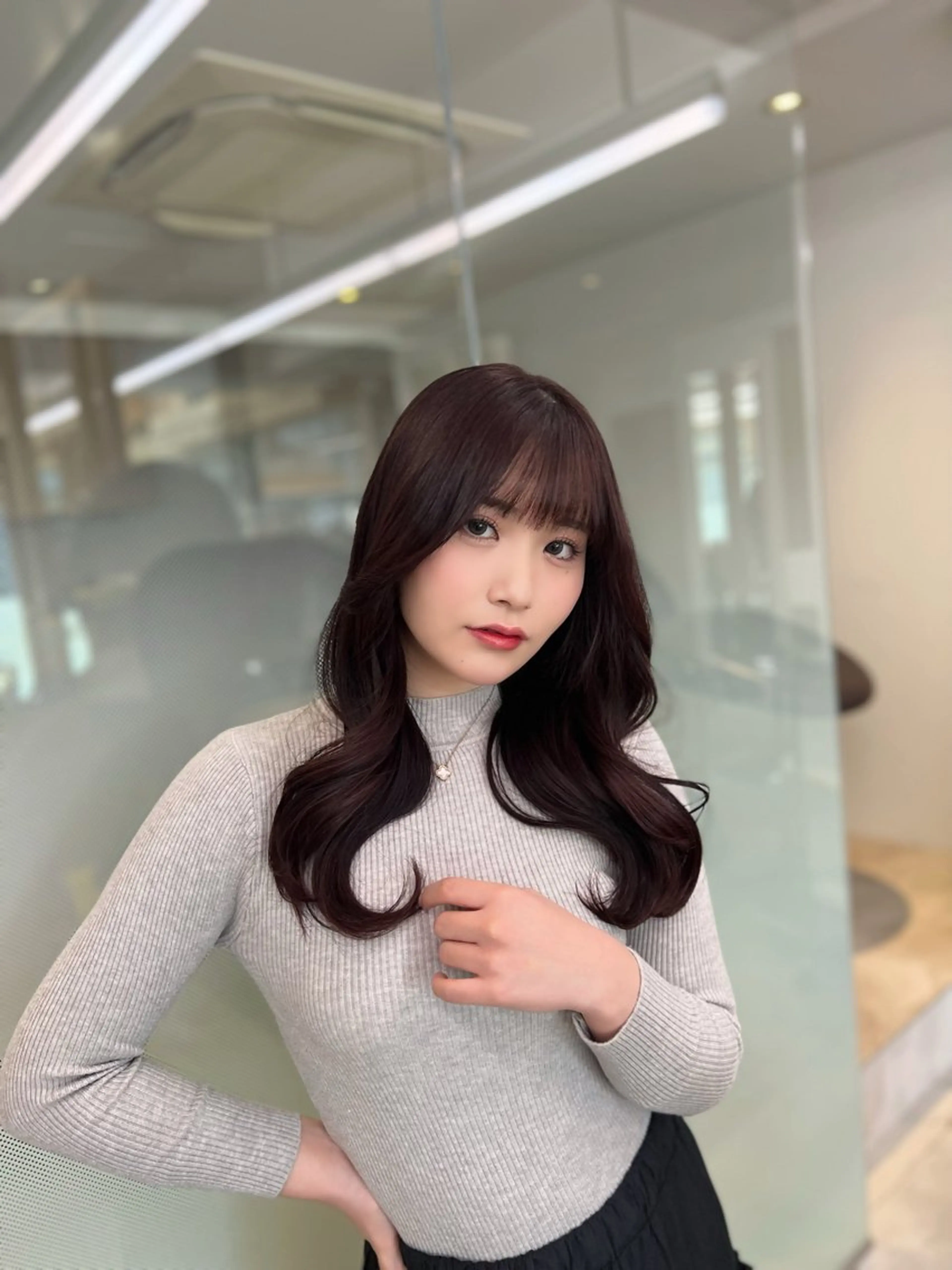 ロング カラー カット ヘアカラー トリートメント レイヤー/髪質改善 DAISUKEのヘアスタイル