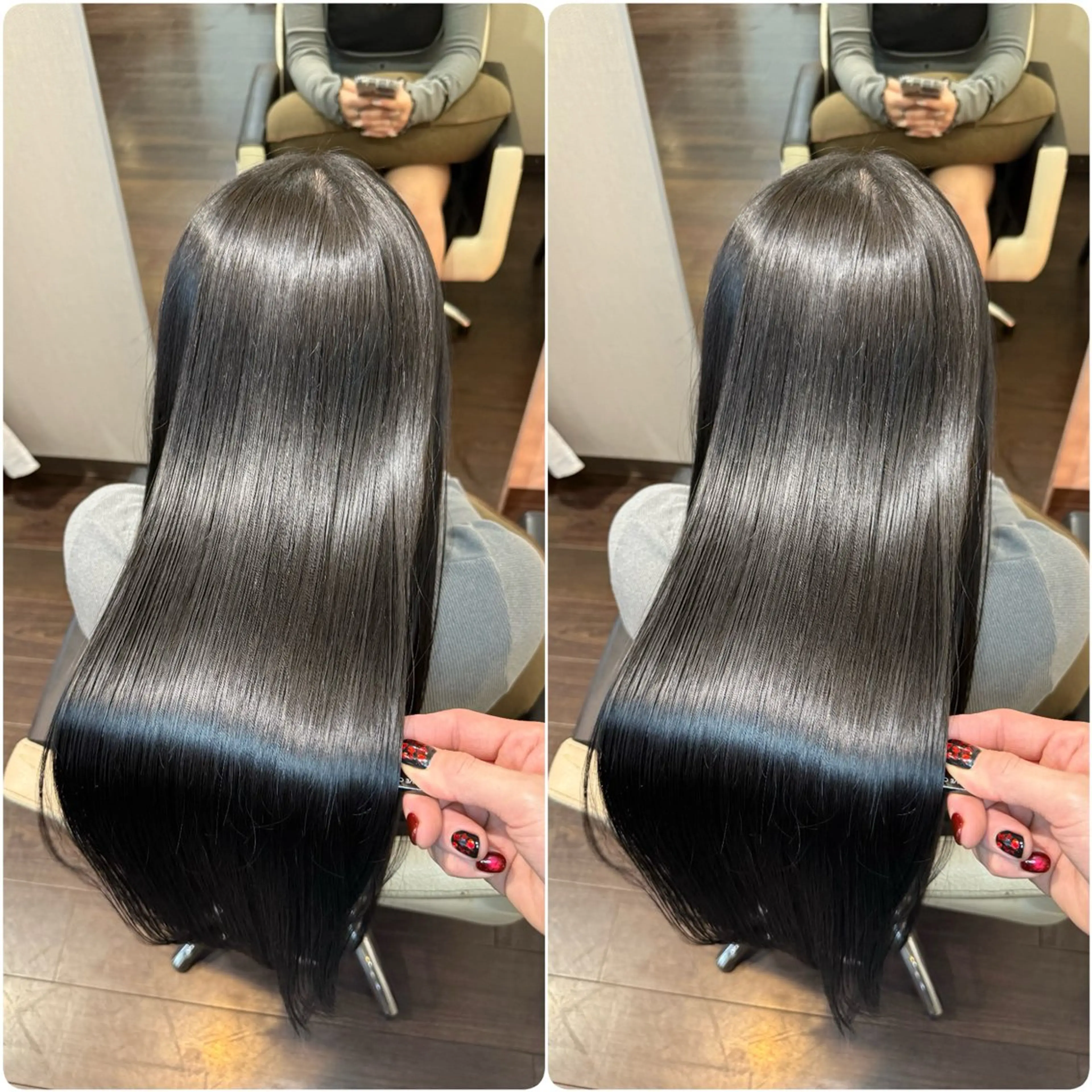 ロング カラー カット ヘアカラー トリートメント ヘッドスパ youres hair 髪質改善トリートメント&ヘッドスパ　新宿EAST所属・🌹ULTOWA🌹 髪質改善/縮毛/店長のヘアスタイル