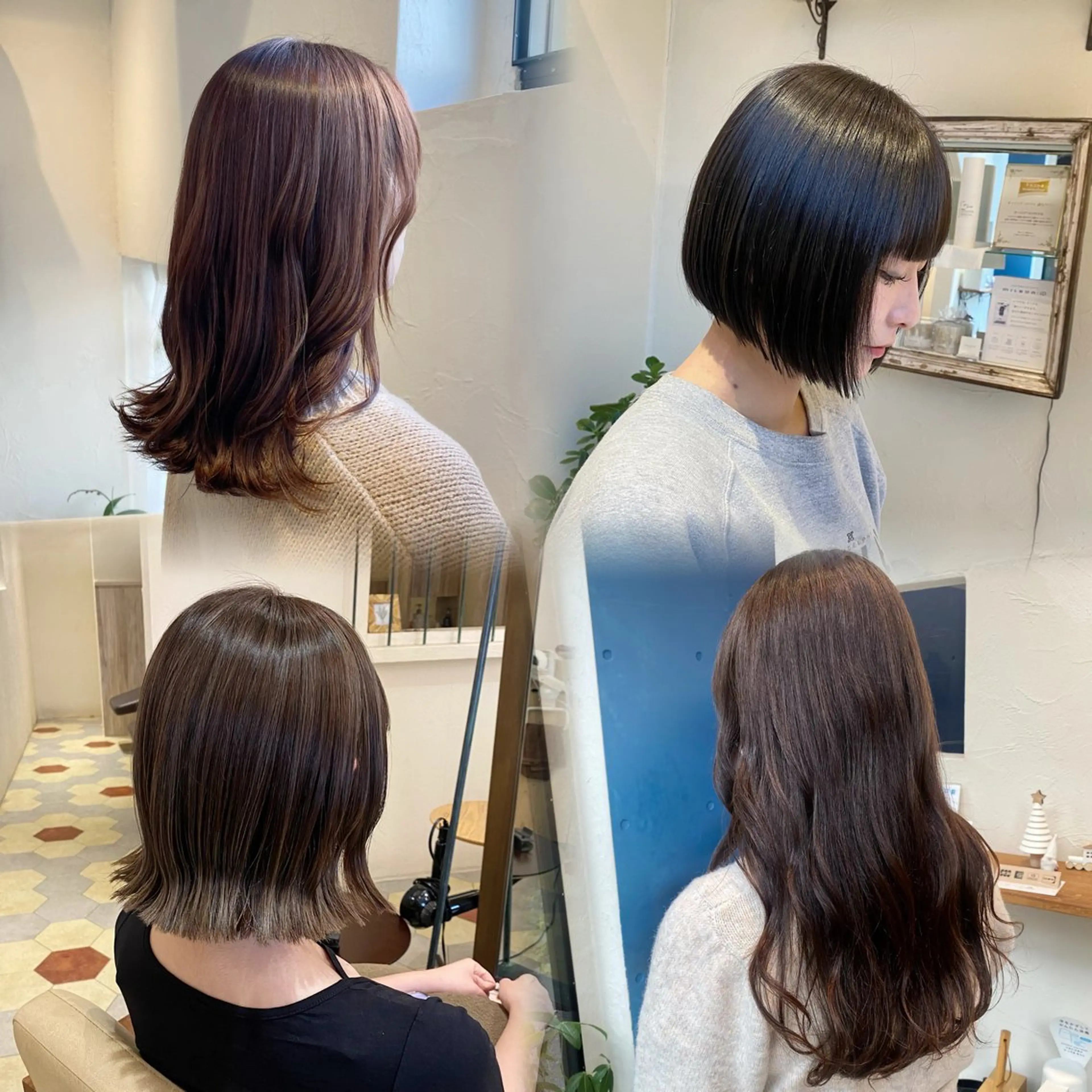 レディース似合わせカット＋シルクトリートメントの写真