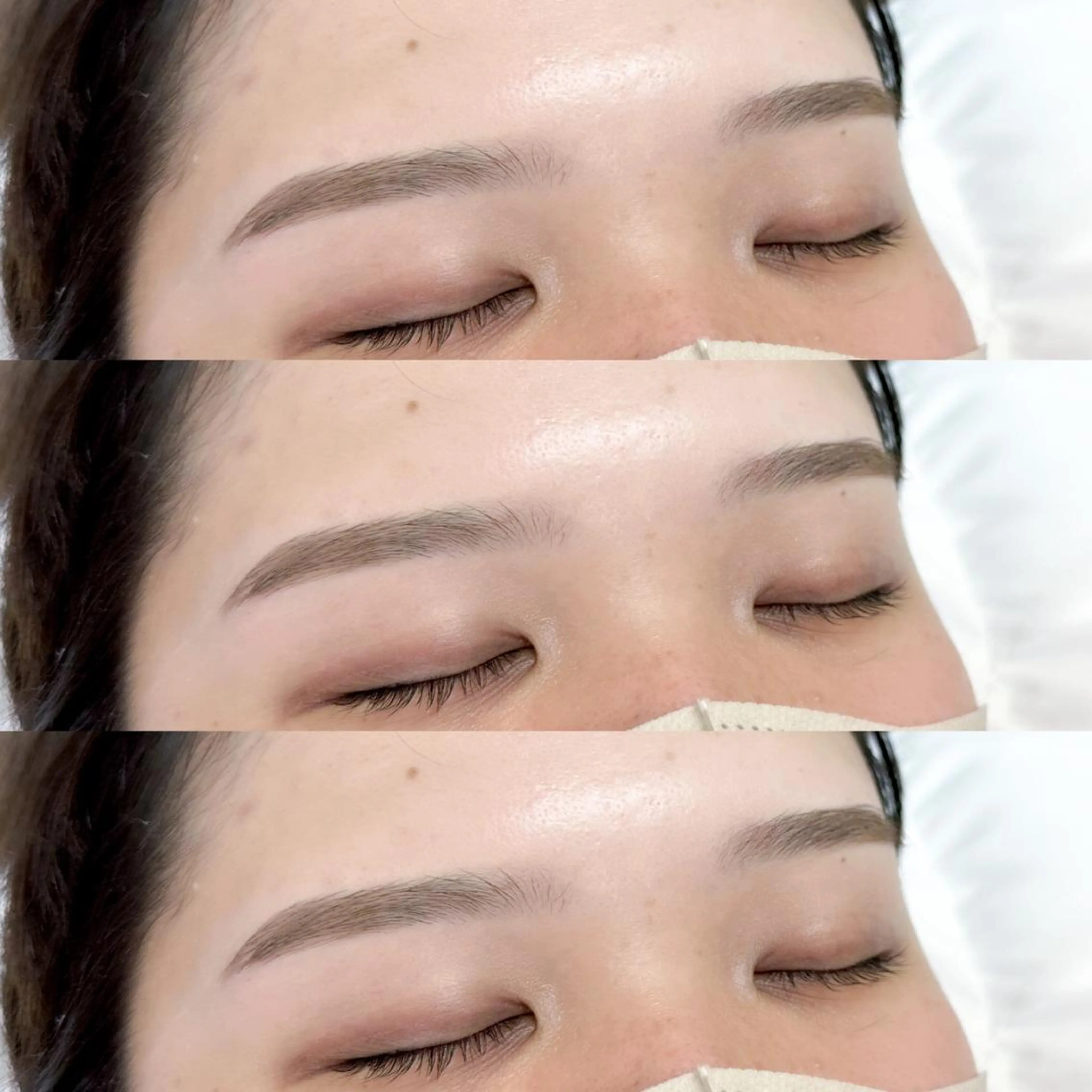 アイブロウ 眉毛ワックス脱毛 une 石橋阪大前・ 箕面・池田・蛍池のマツエク・マツパデザイン