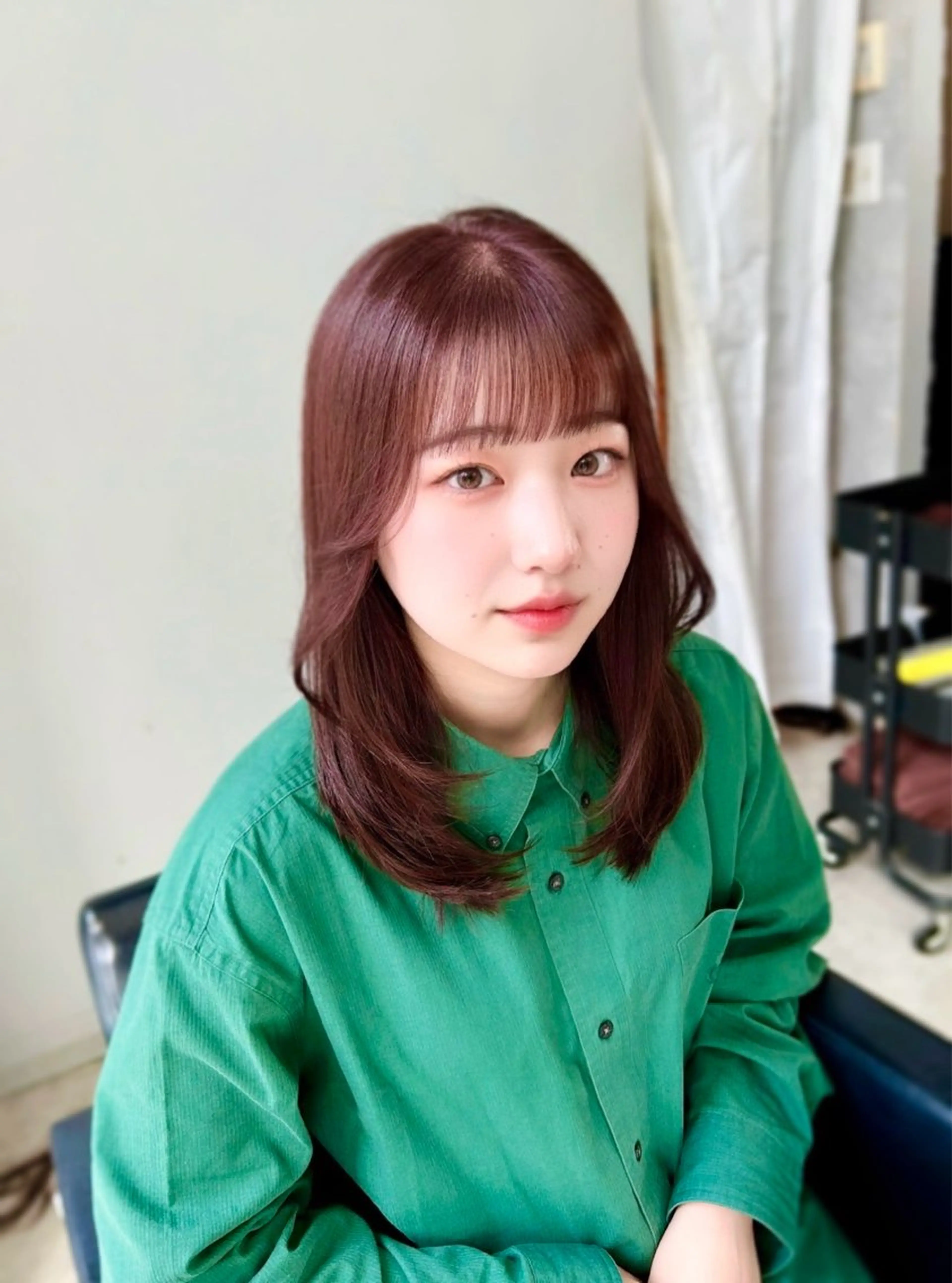 セミロング カラー カット ヘアカラー I’ve所属・💘大人可愛く💘 Natsuki❥❥❥のヘアスタイル