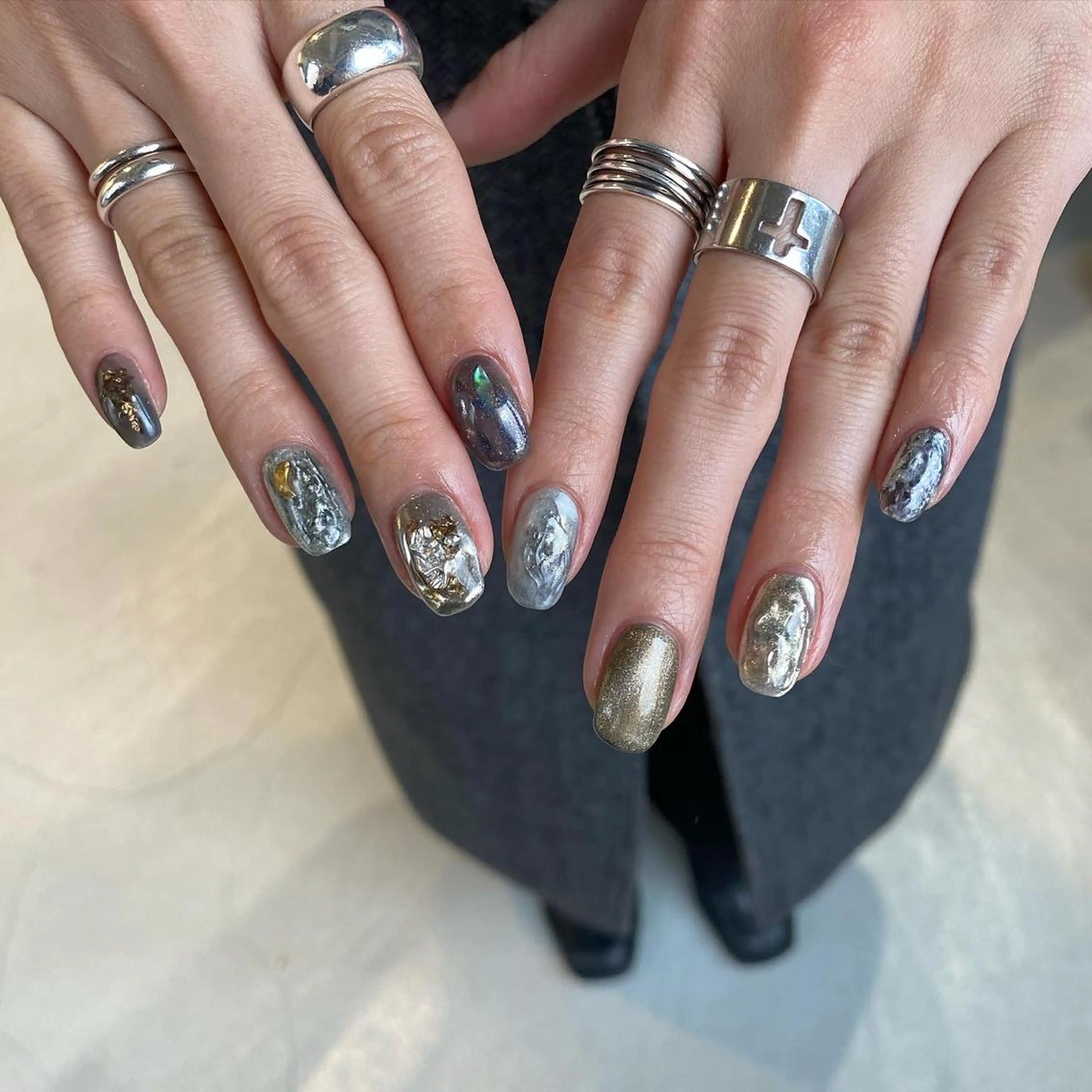 ネイル アートネイル ハンドネイル nable.所属・栗林 実莉のネイルデザイン