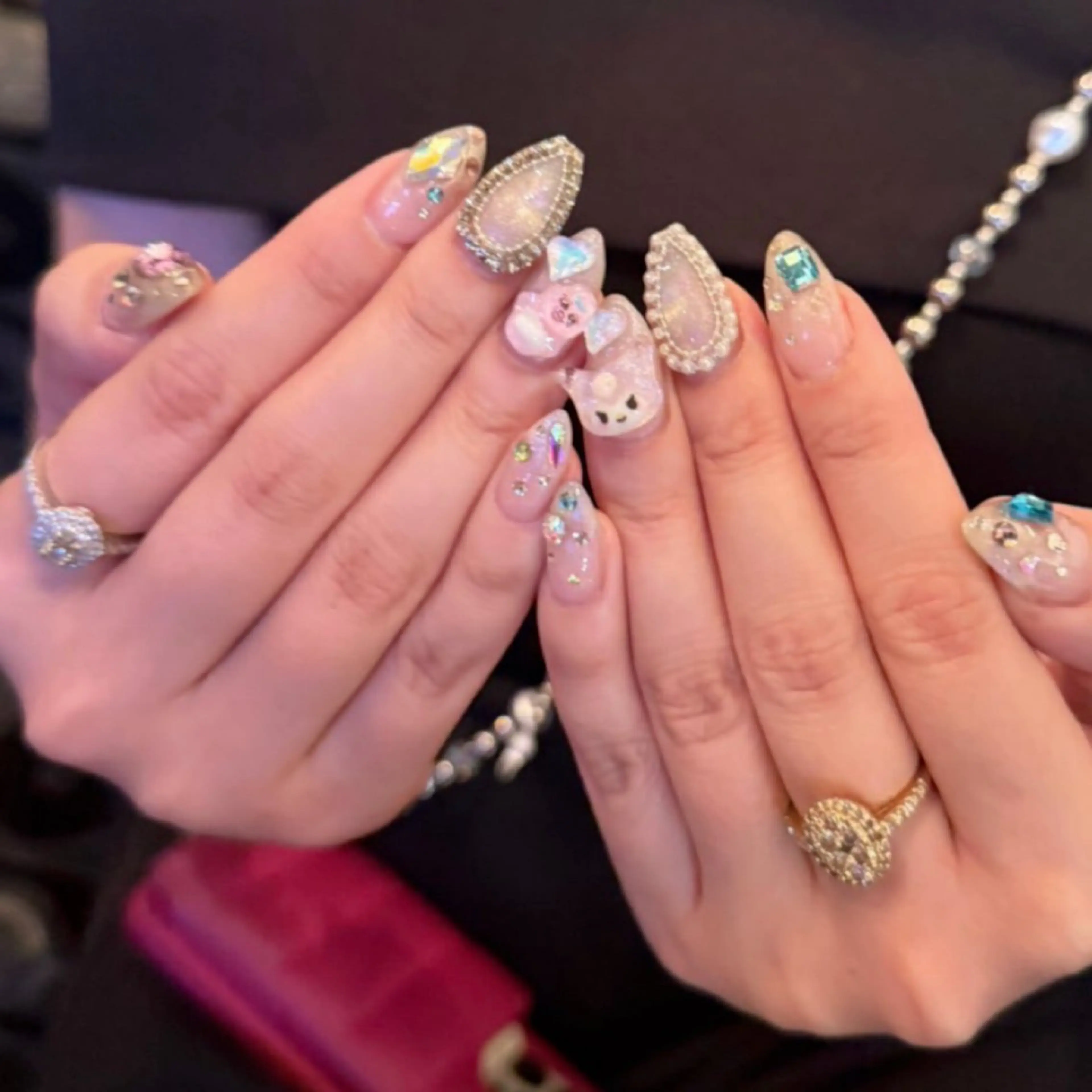 ネイル ハンドネイル RICO NAIL所属・RICO Nail パーツつけ放題🌈のネイルデザイン