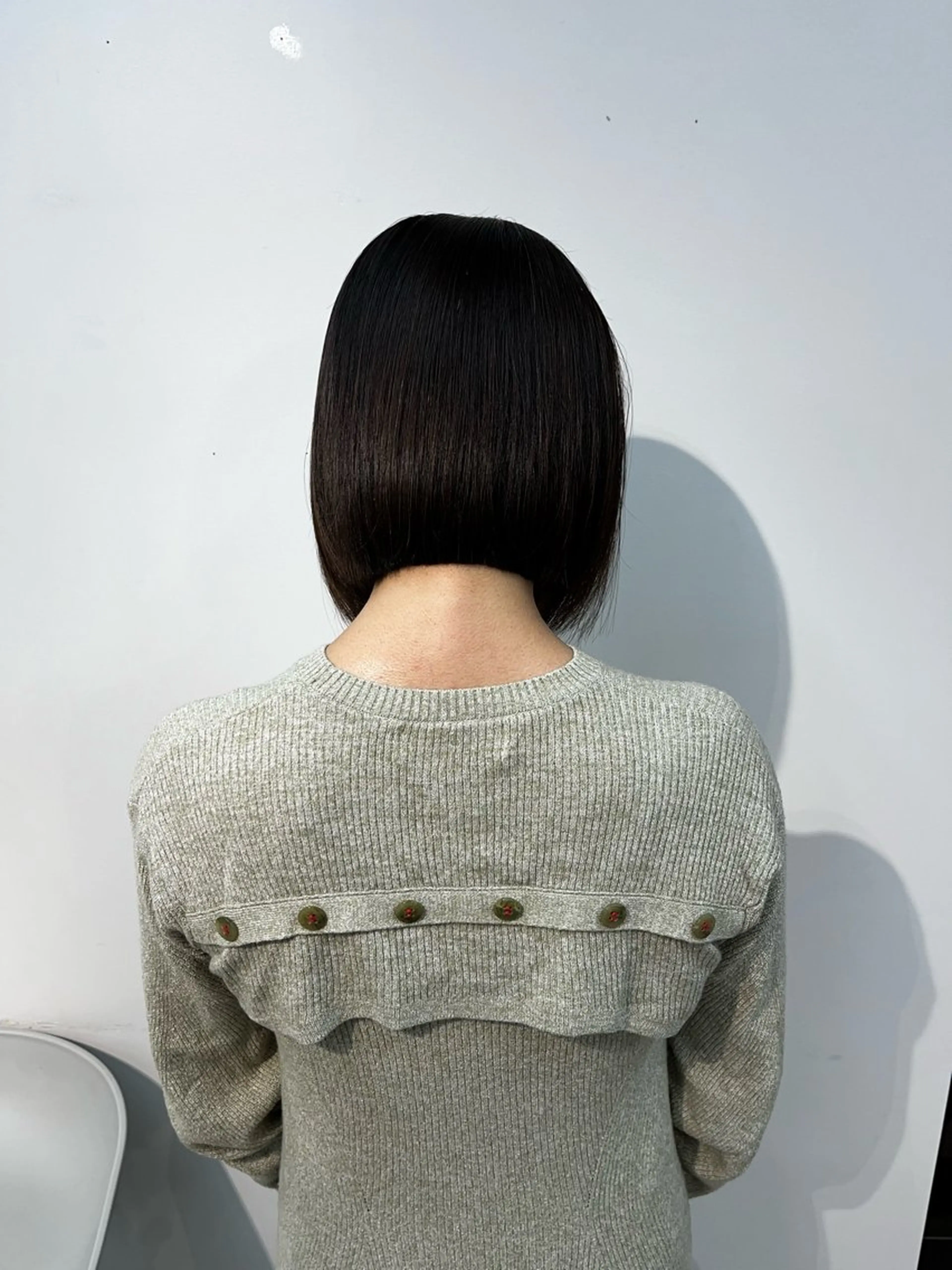 カラー ボブ・顔まわり 💎愛唯(めい)のヘアスタイル