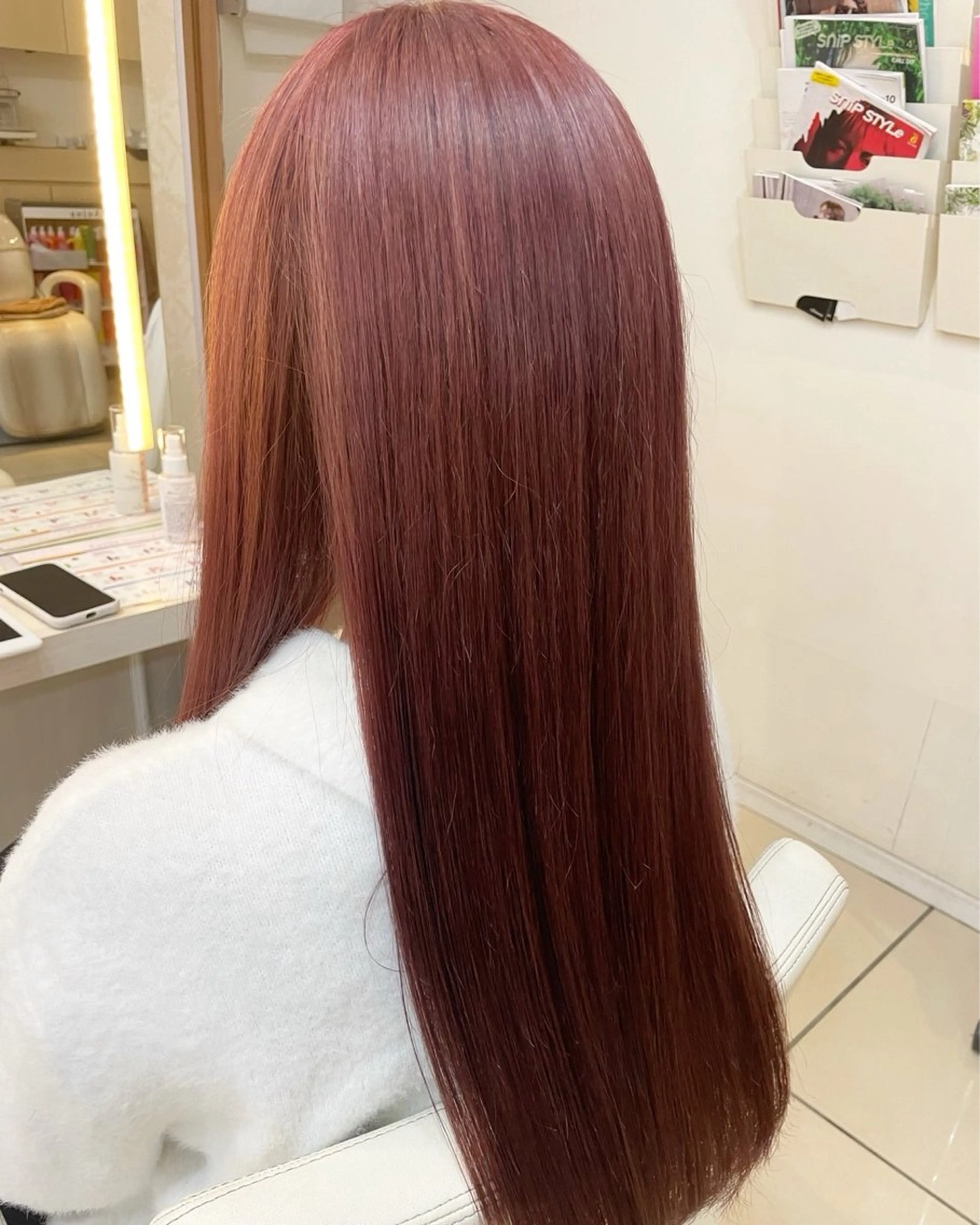 ロング ヘアカラー トリートメント 💫渡部 永唯💫のヘアスタイル