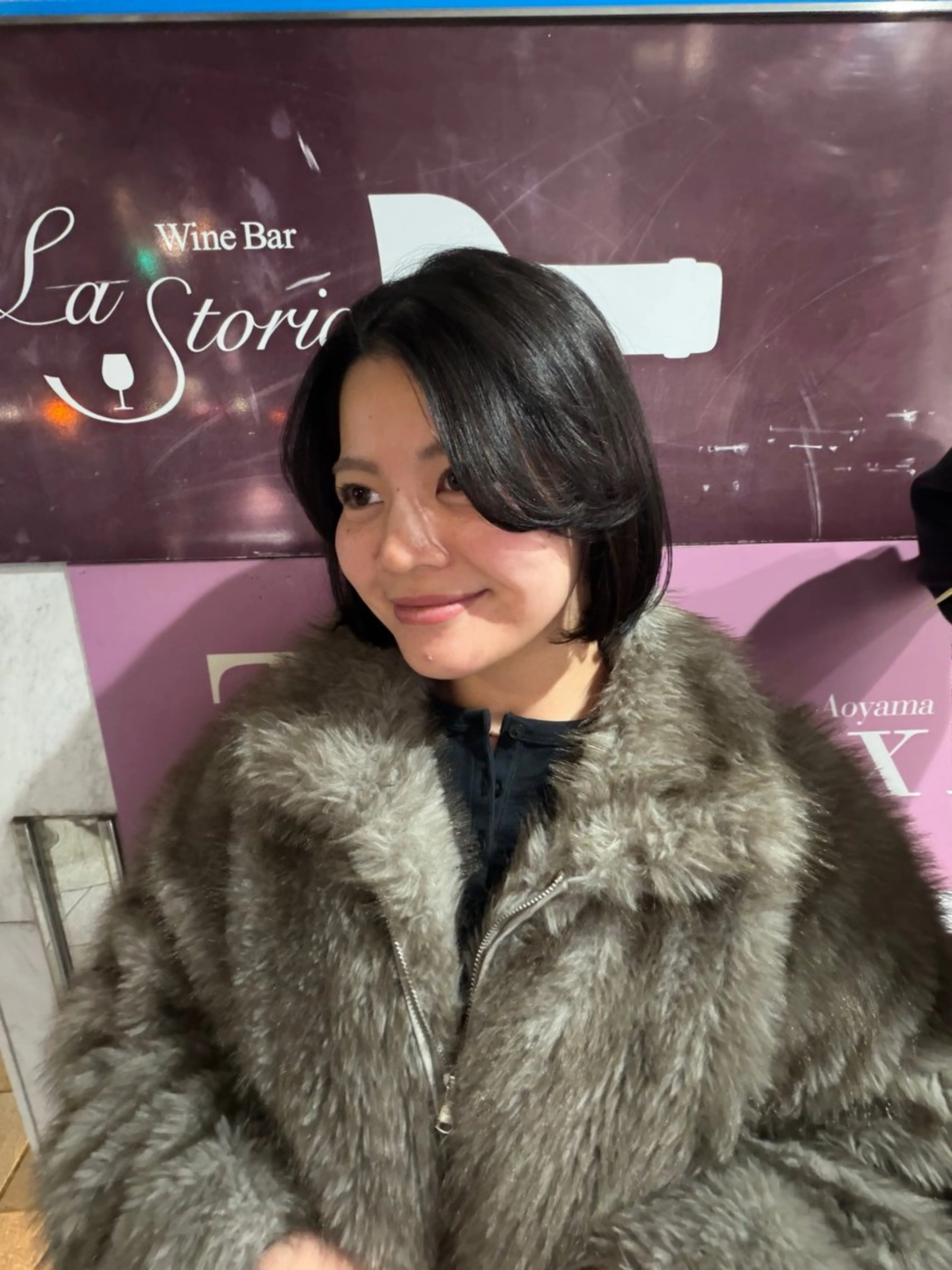 ミディアム 【顔まわりレイヤー透 明感カラー今崎太河】のヘアスタイル