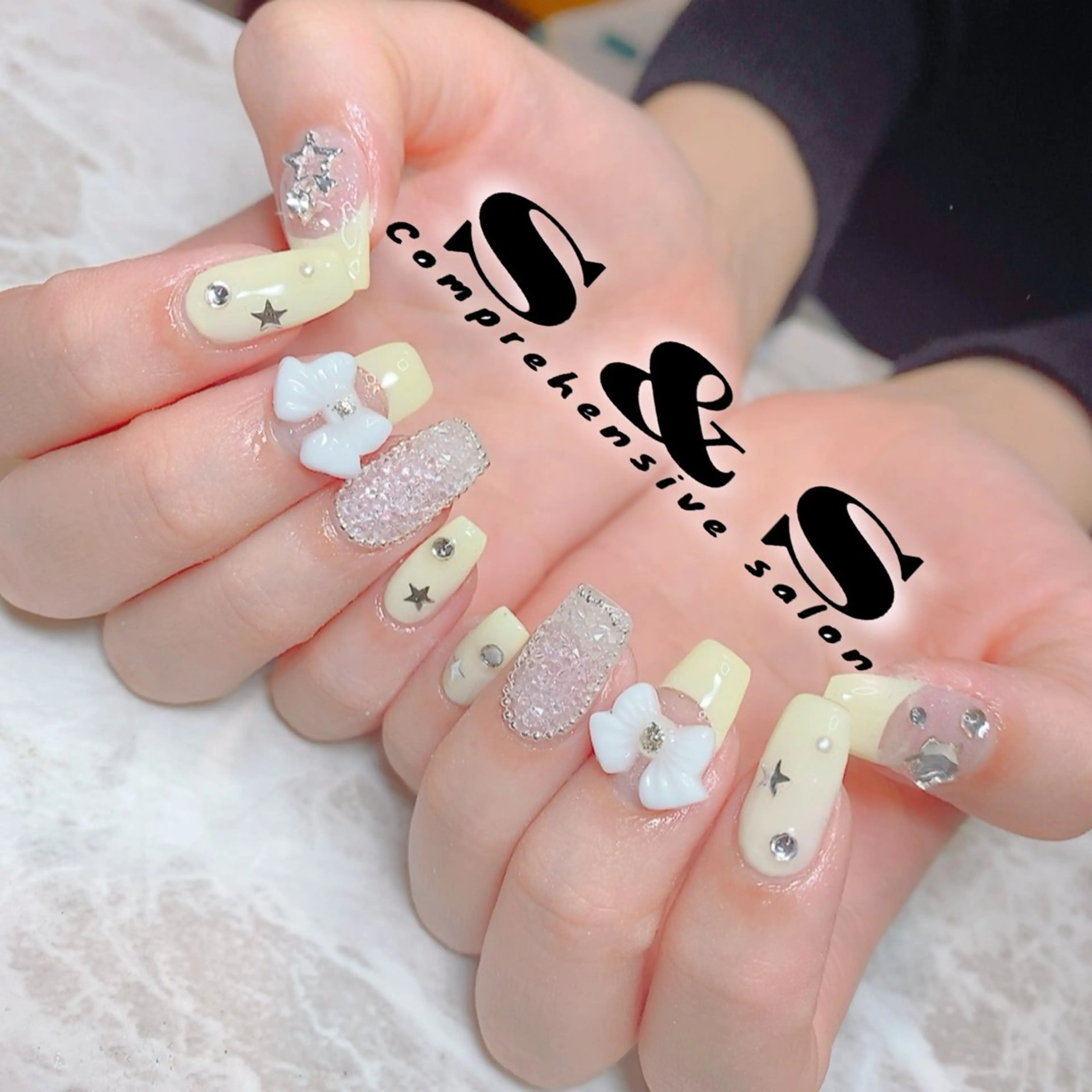 ネイル 黄色 S&S 村田小百合のネイルデザイン