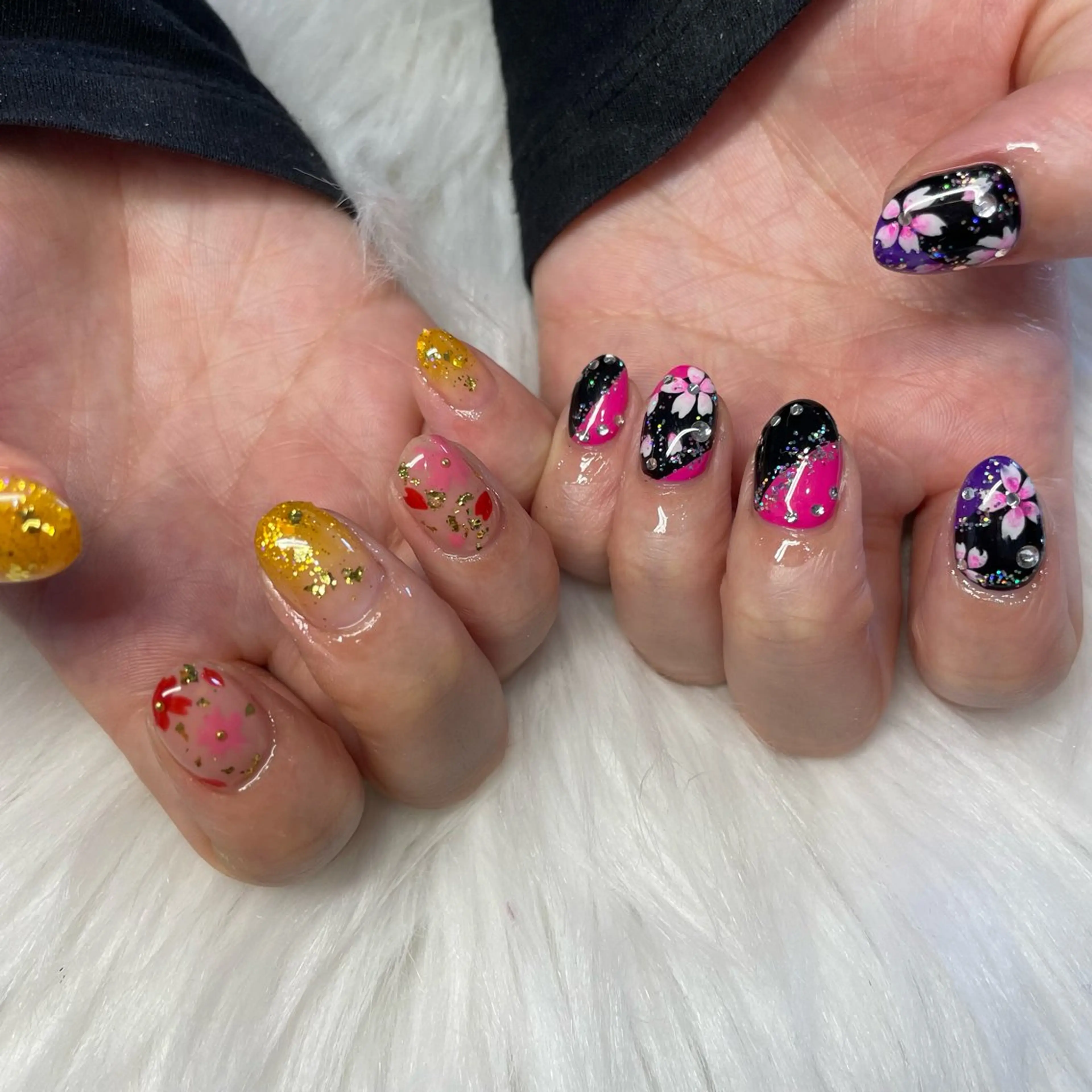 ショート ハンドネイル -Rien- プライベートサロンのネイルデザイン