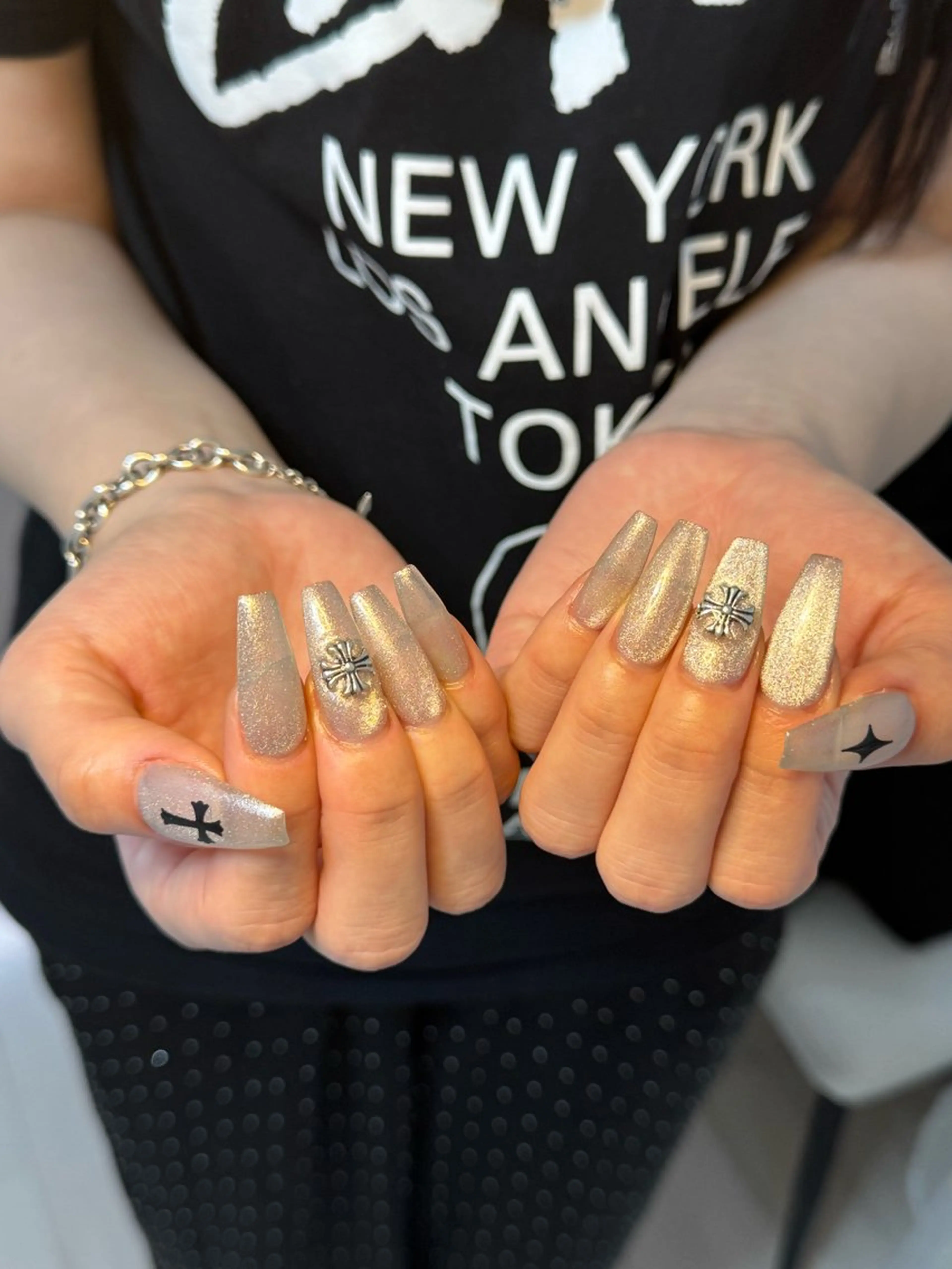 ネイル アートネイル オーロラネイル チークネイル フレンチネイル ガラスフレンチ ハンドネイル 🎀🎀YooLi Nail Salonのネイルデザイン