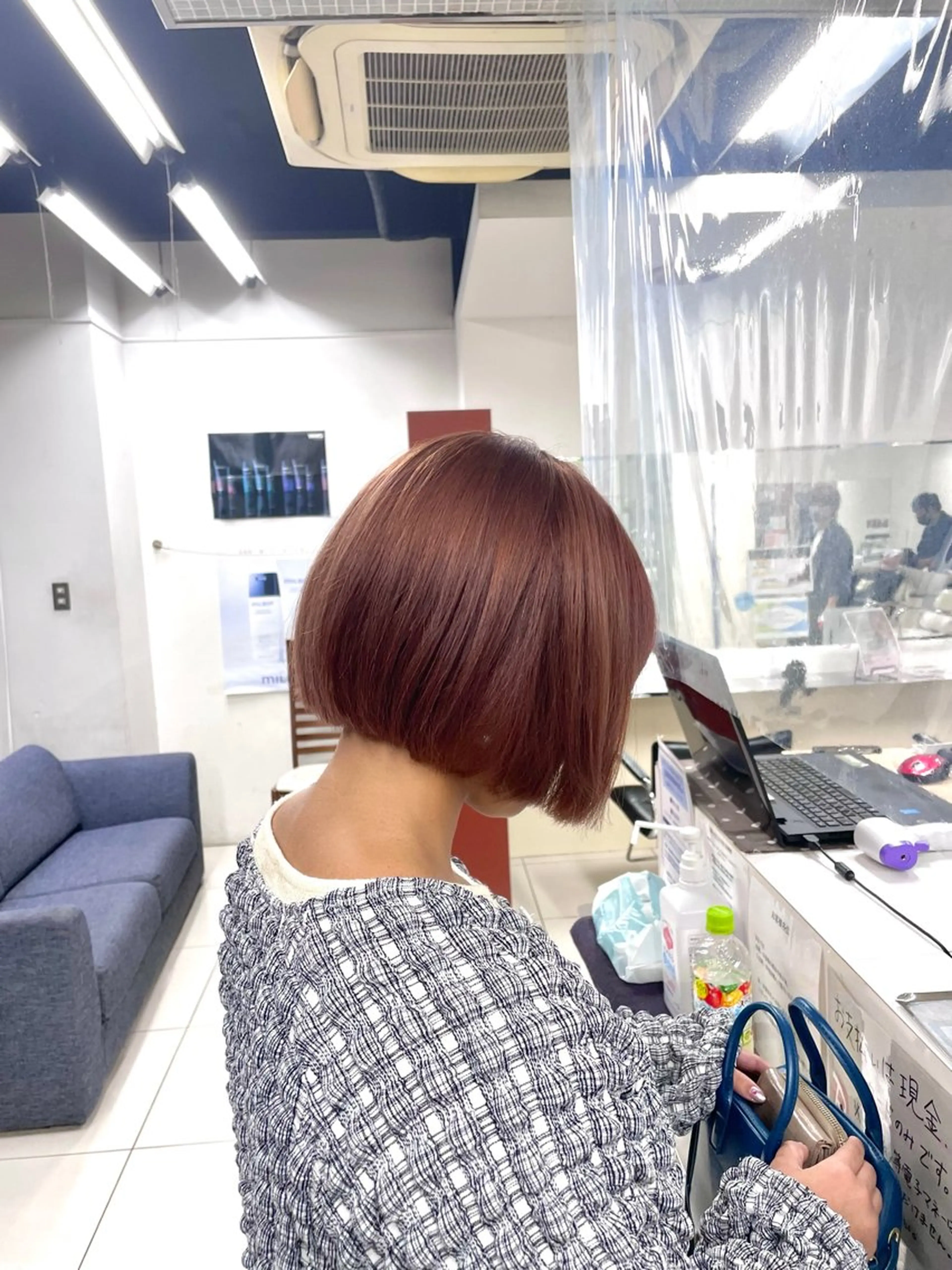 ミディアム カラー 🎀ゆい🎀 うるつやヘア🎀のヘアスタイル