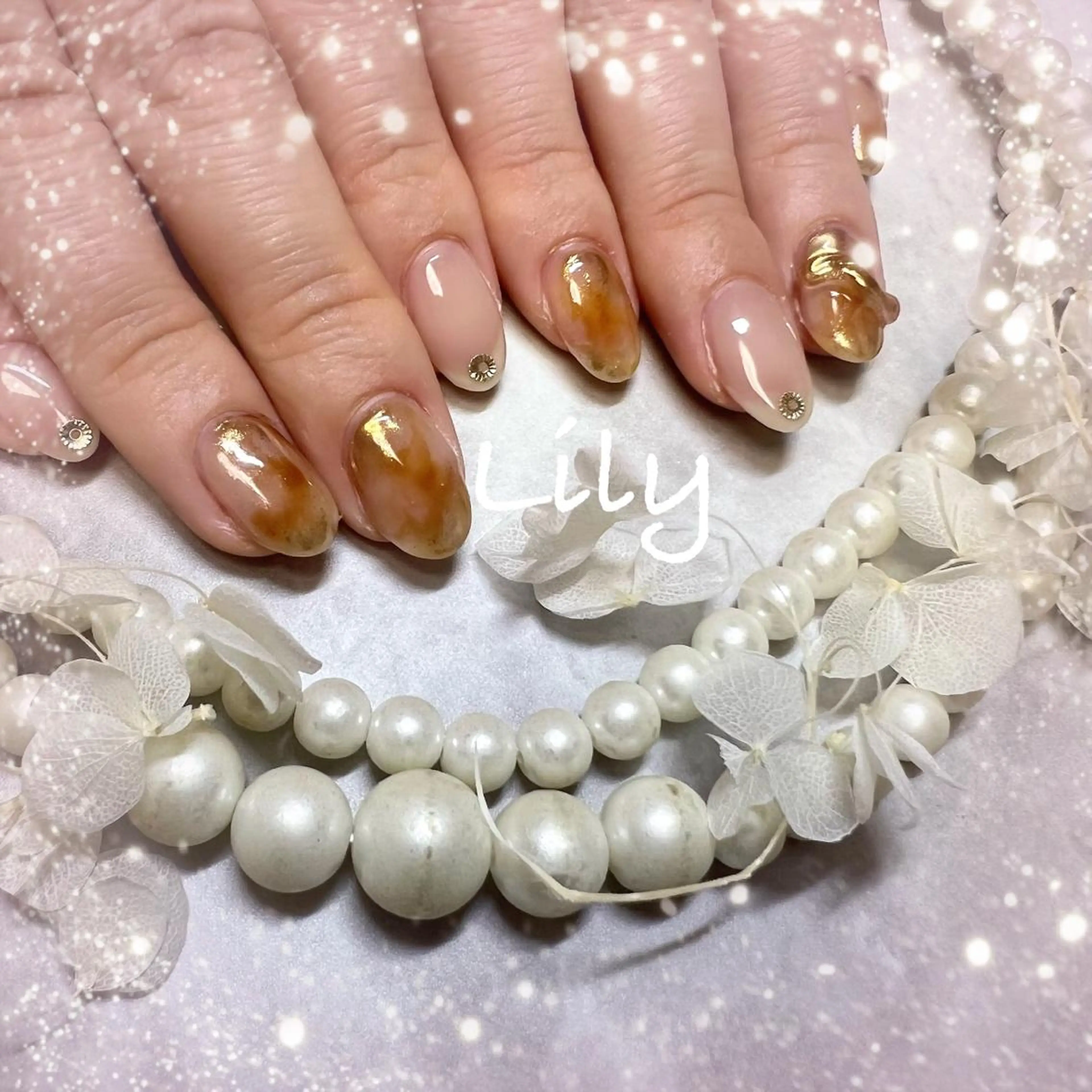 ネイル ハンドネイル Nailsalon Lilyのネイルデザイン