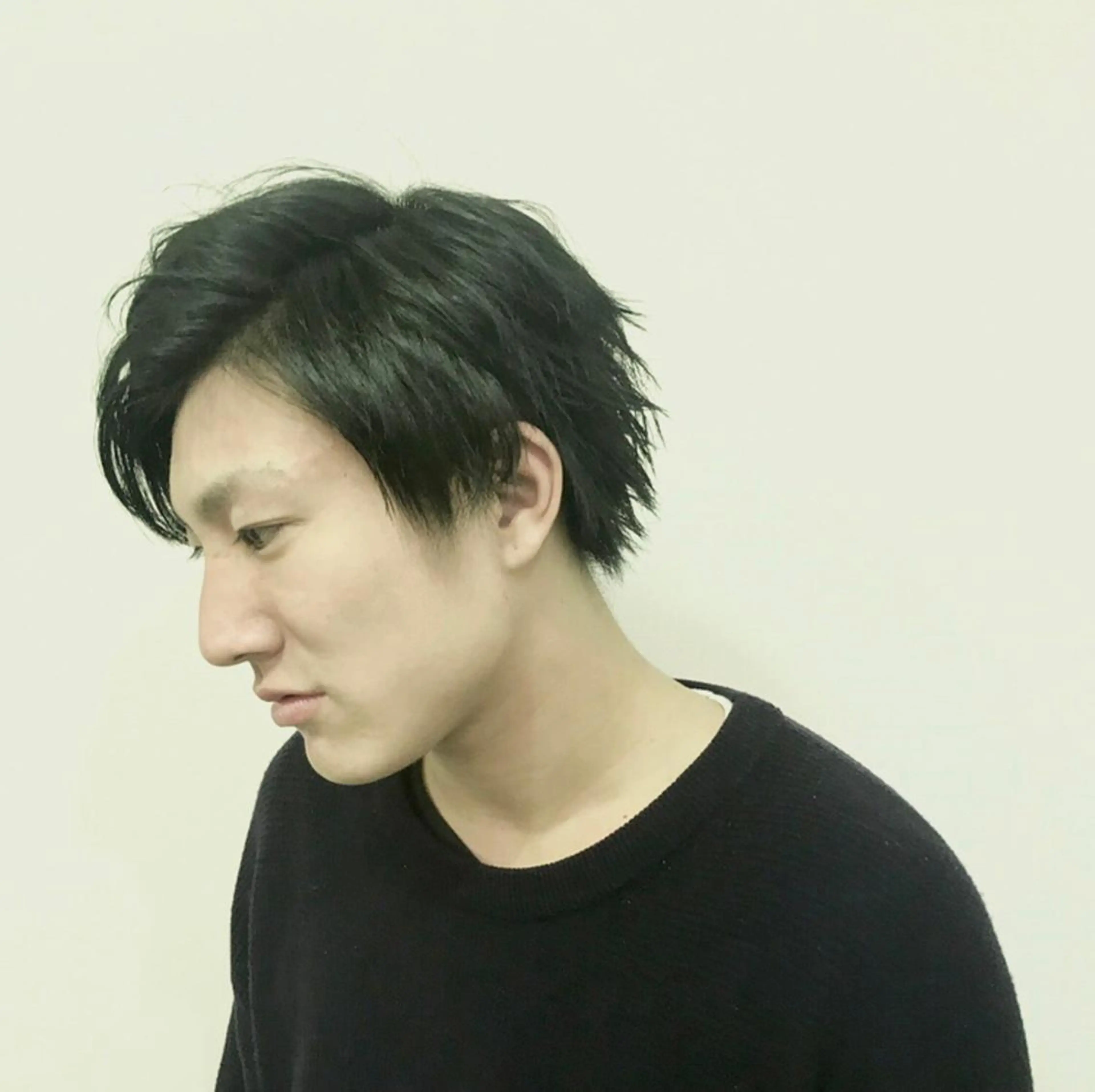 ショート カラー パーマ メンズ JUNTA 梅田茶屋町のヘアスタイル