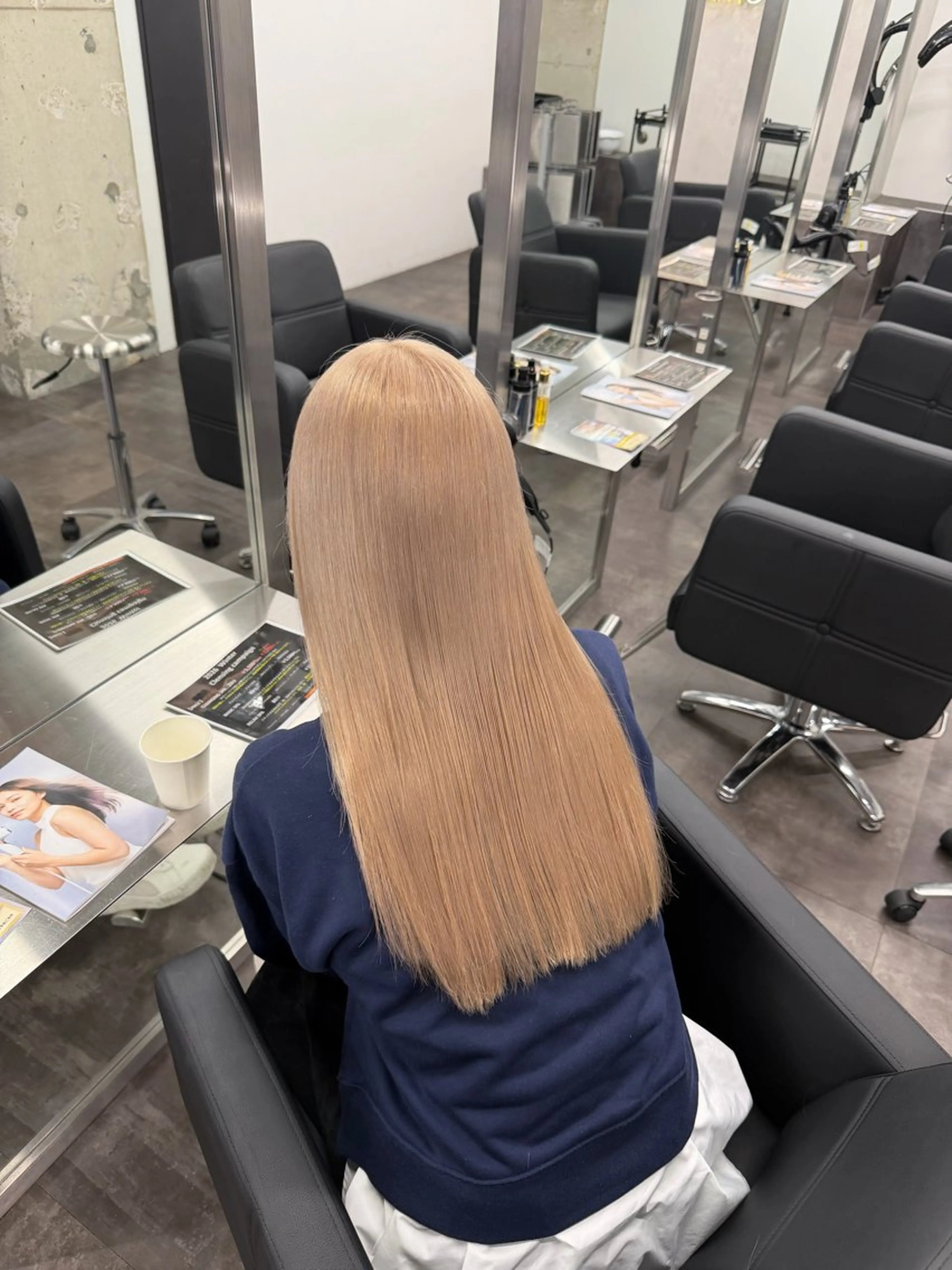 ロング カラー ヘアカラー カツキ/GARTE 代官山のヘアスタイル