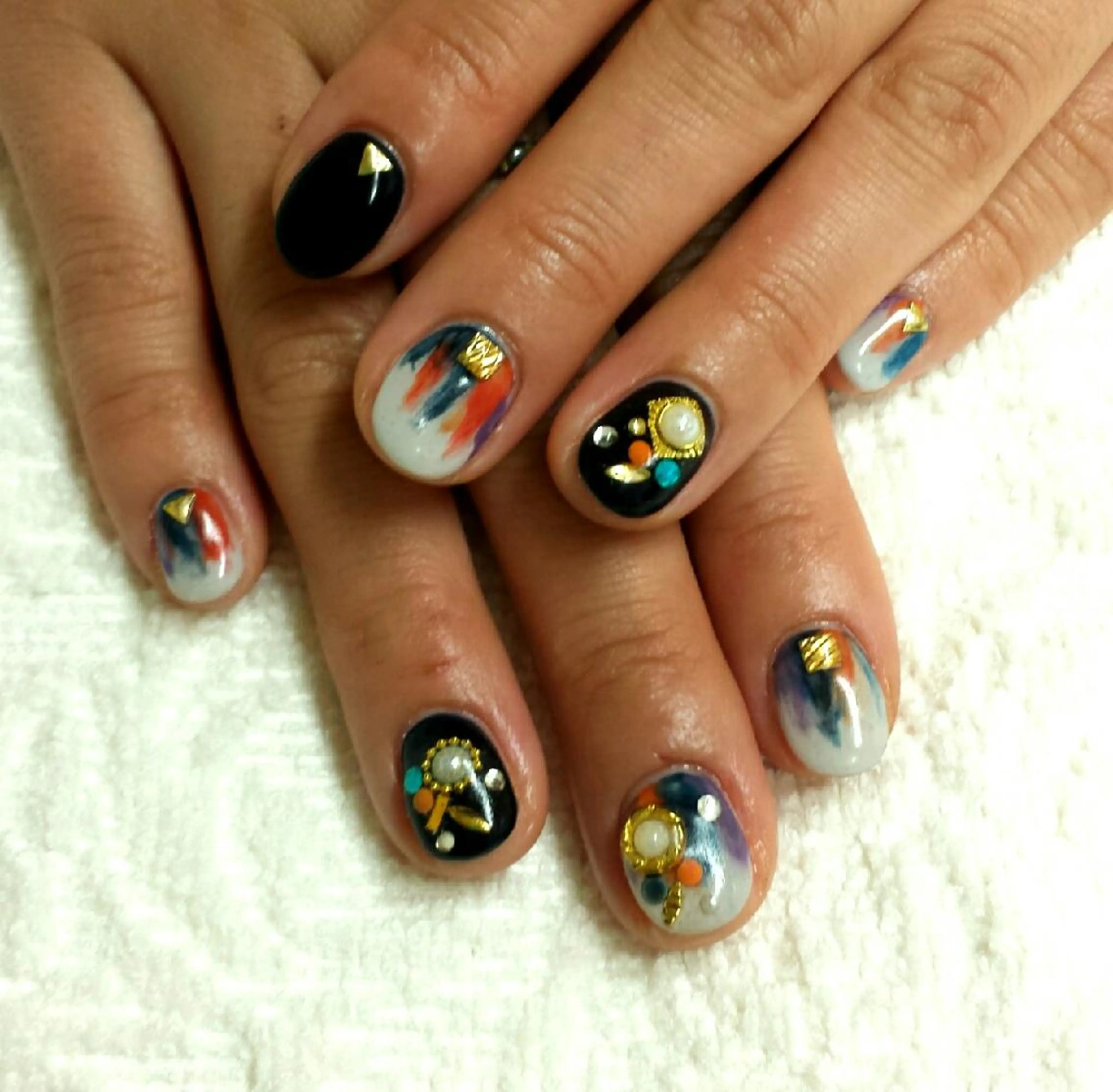 ネイル 河野ちえ (雑誌掲載サロン)のネイルデザイン