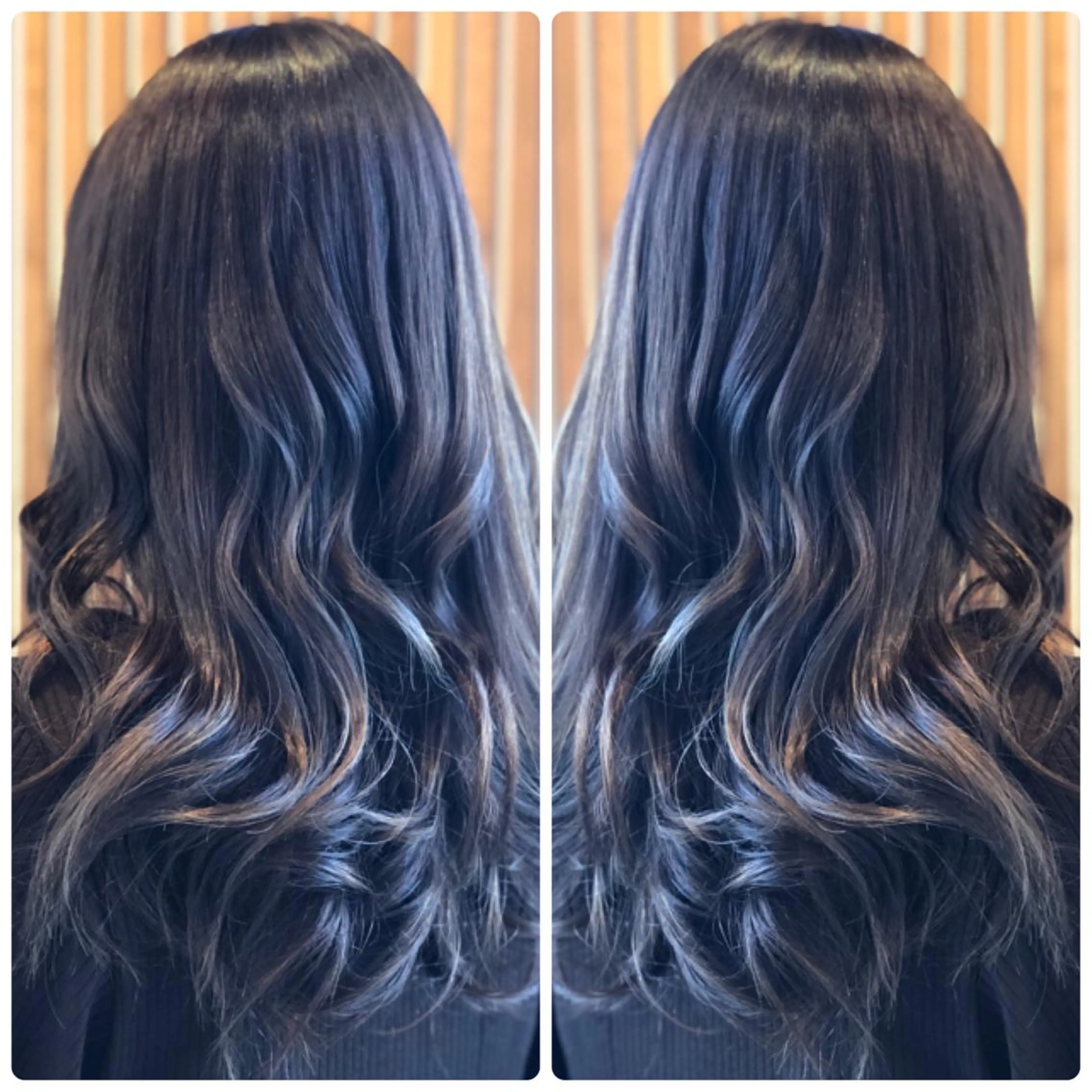 セミロング カラー アッシュ ブルーカラー ブルーアッシュ ヘアカラー トリートメント 小山内 龍一郎 店長のヘアスタイル