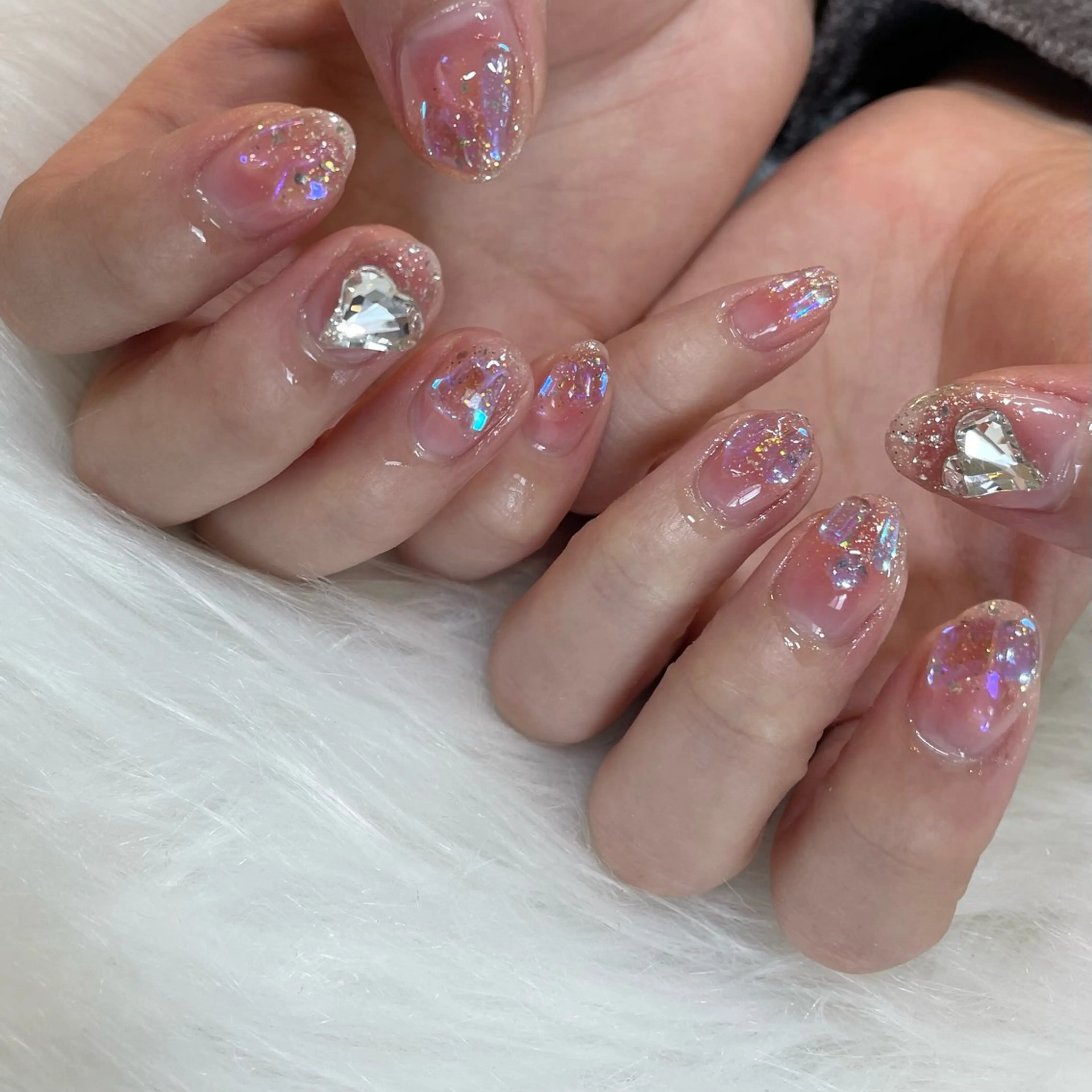 ネイル 氷ネイル・うるうるネイル Nail Salon Gummi.のネイルデザイン
