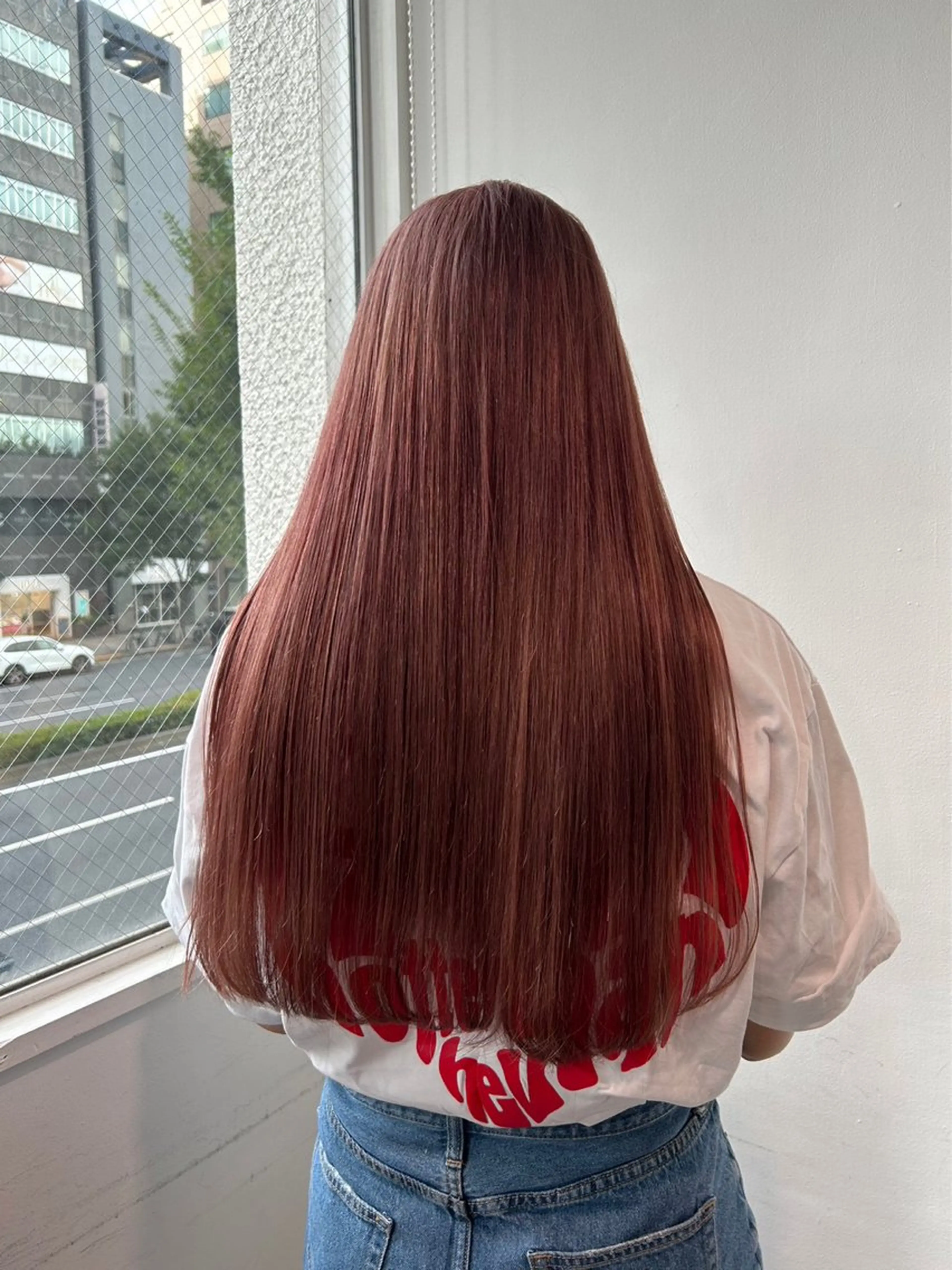 ロング ヘアカラー トリートメント ♡くすみトレンド ♡Rikutoのヘアスタイル