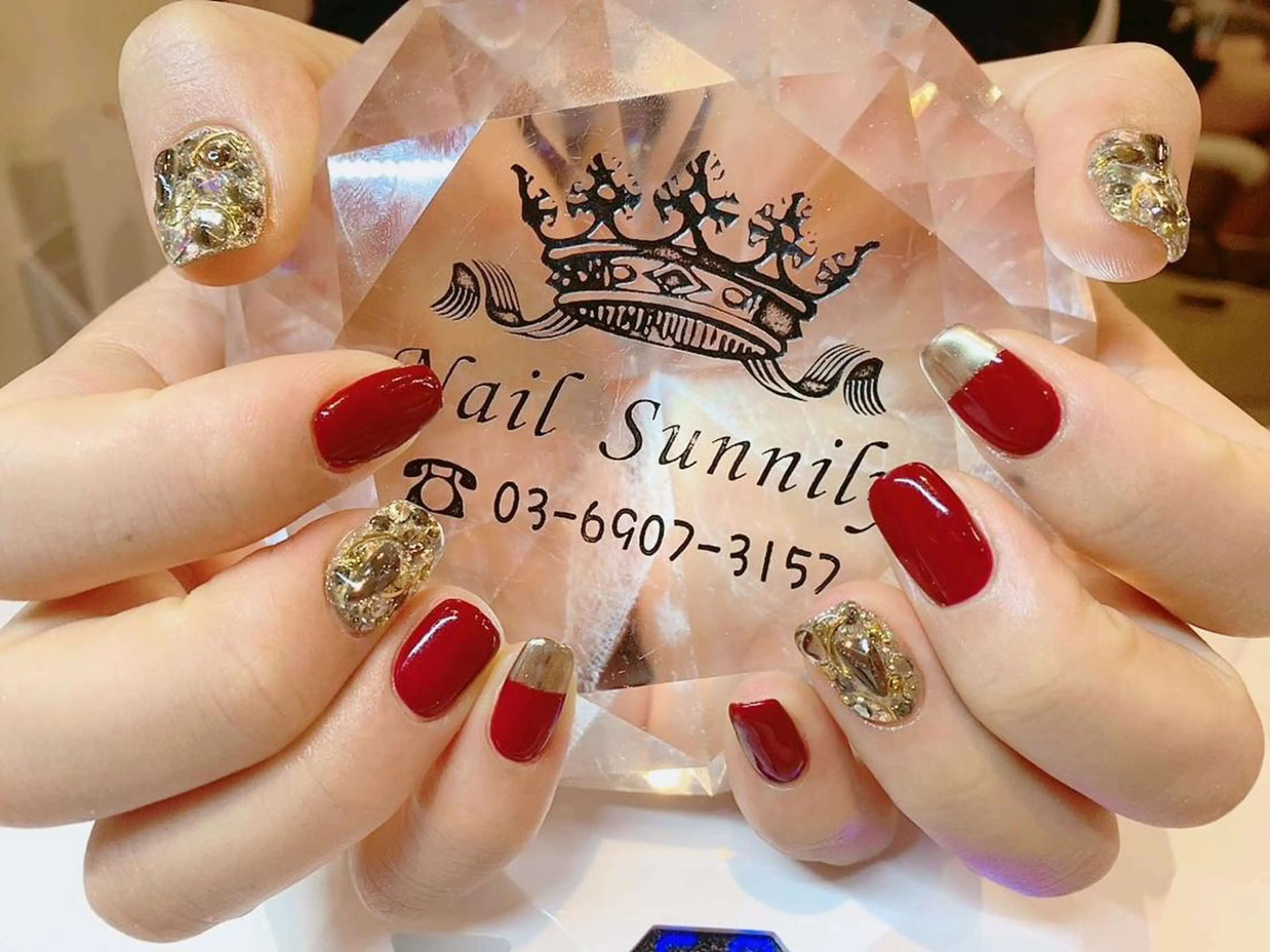 ネイル 長さだし専門店 M2　rikaのネイルデザイン