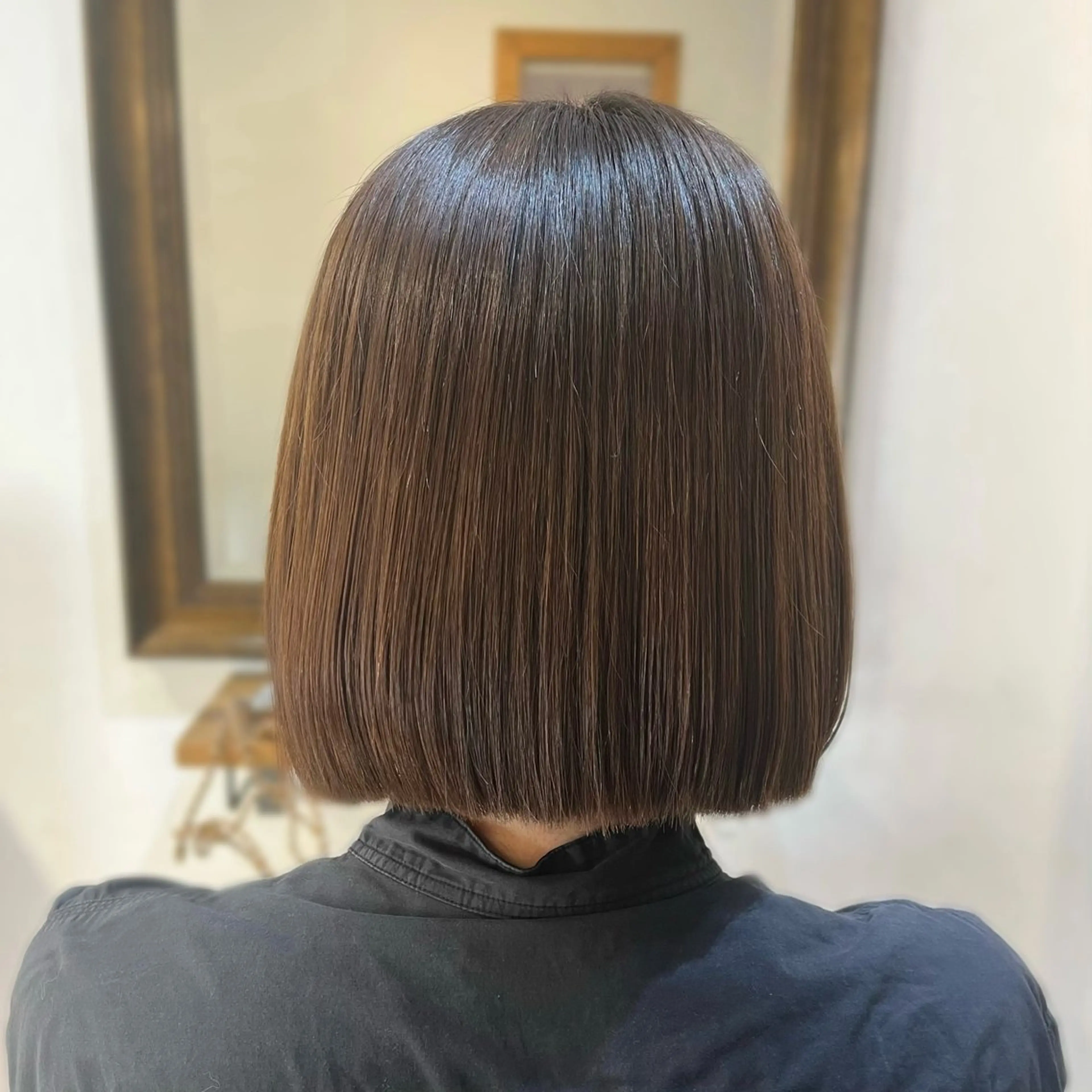 ミディアム カラー カット トリートメント g.hair design所属・saaya💙 ブリーチなしカラーのヘアスタイル